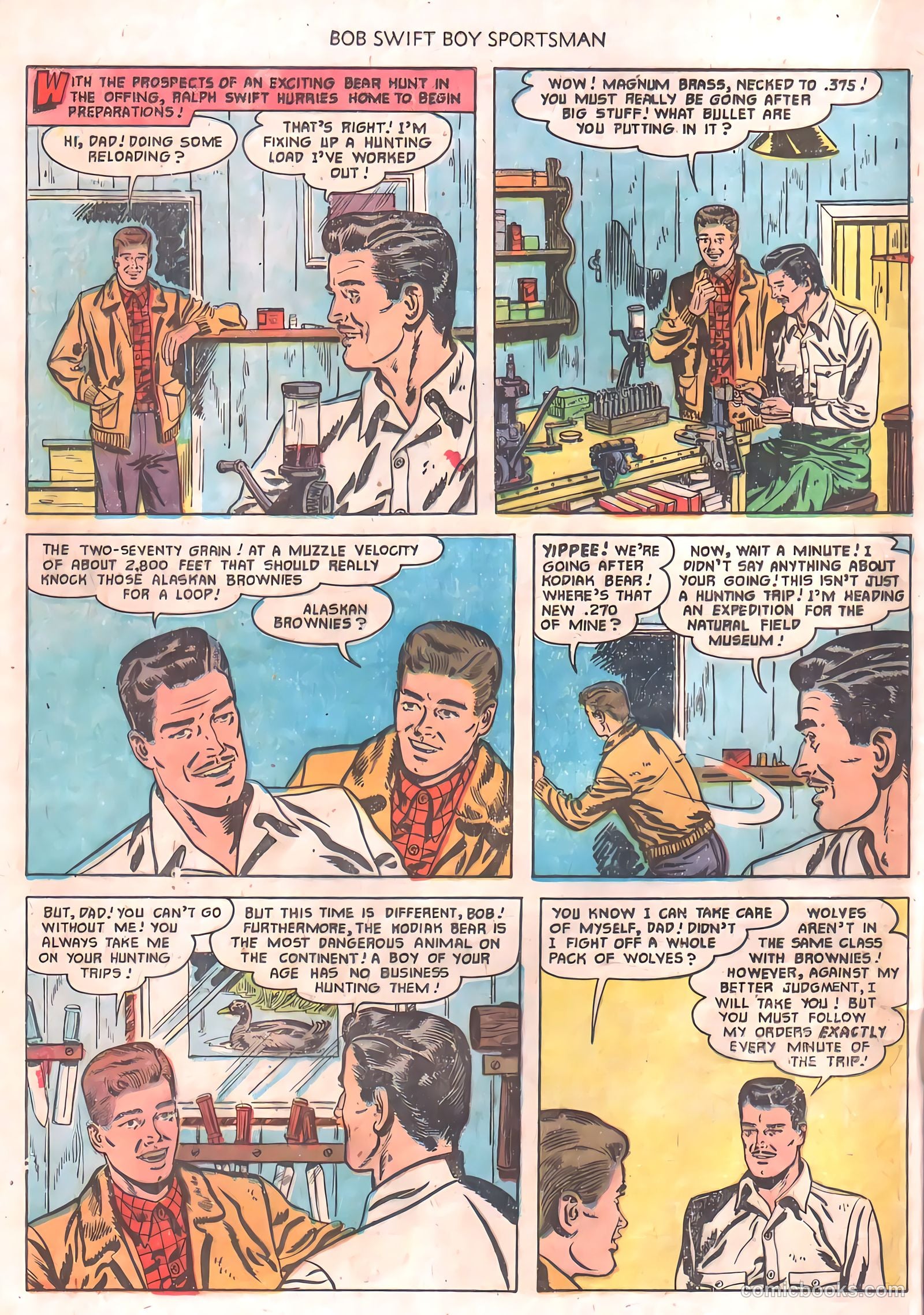 Bob Swift, Boy Sportsman #3 (1951) — page 20 of 36