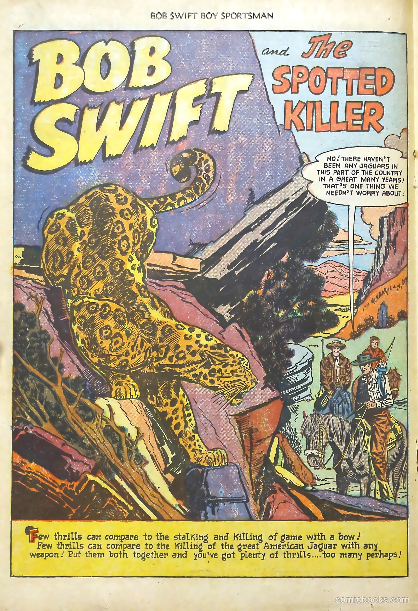 Bob Swift, Boy Sportsman #5 (1952) — page 18 of 37