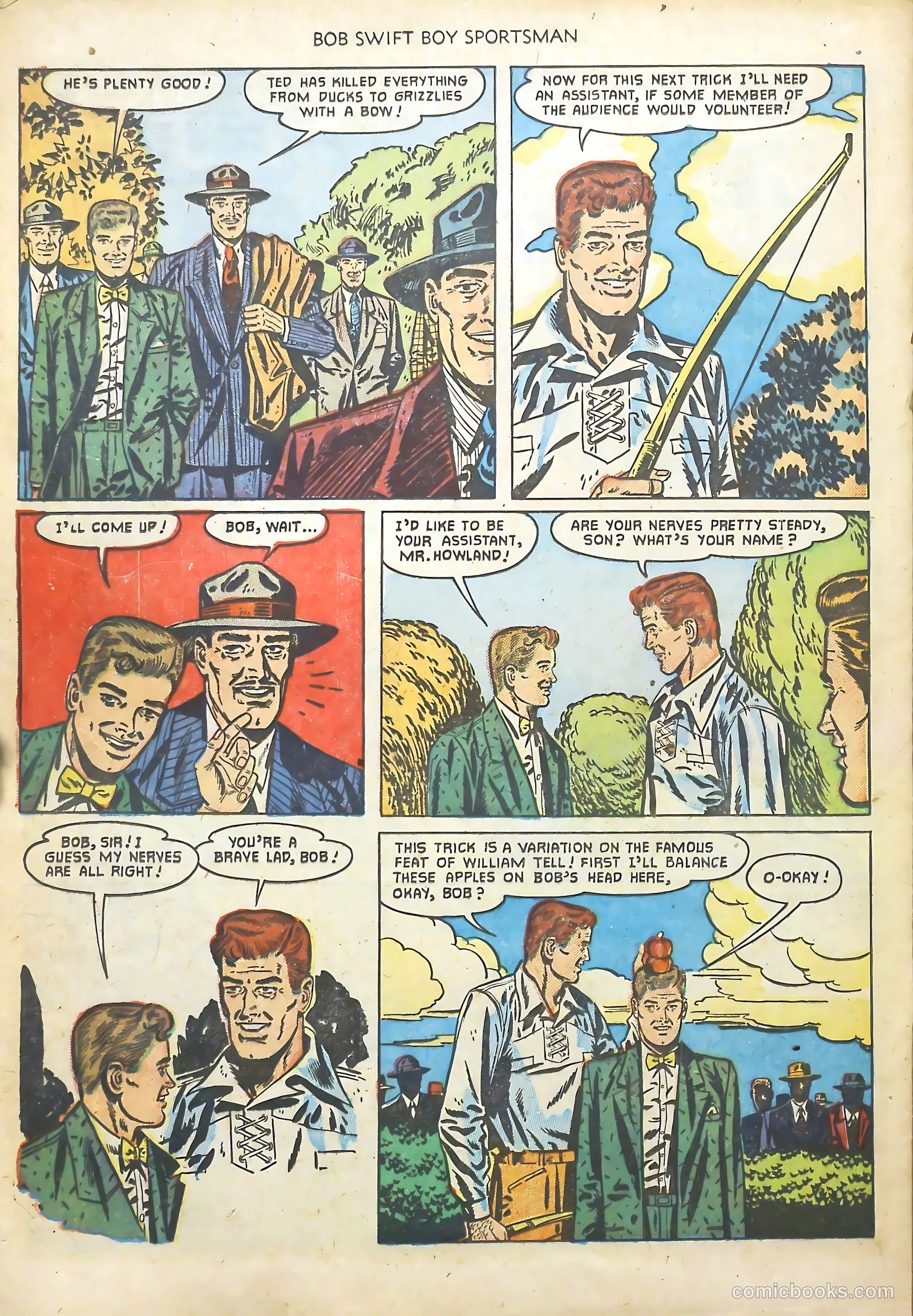 Bob Swift, Boy Sportsman #5 (1952) — page 20 of 37