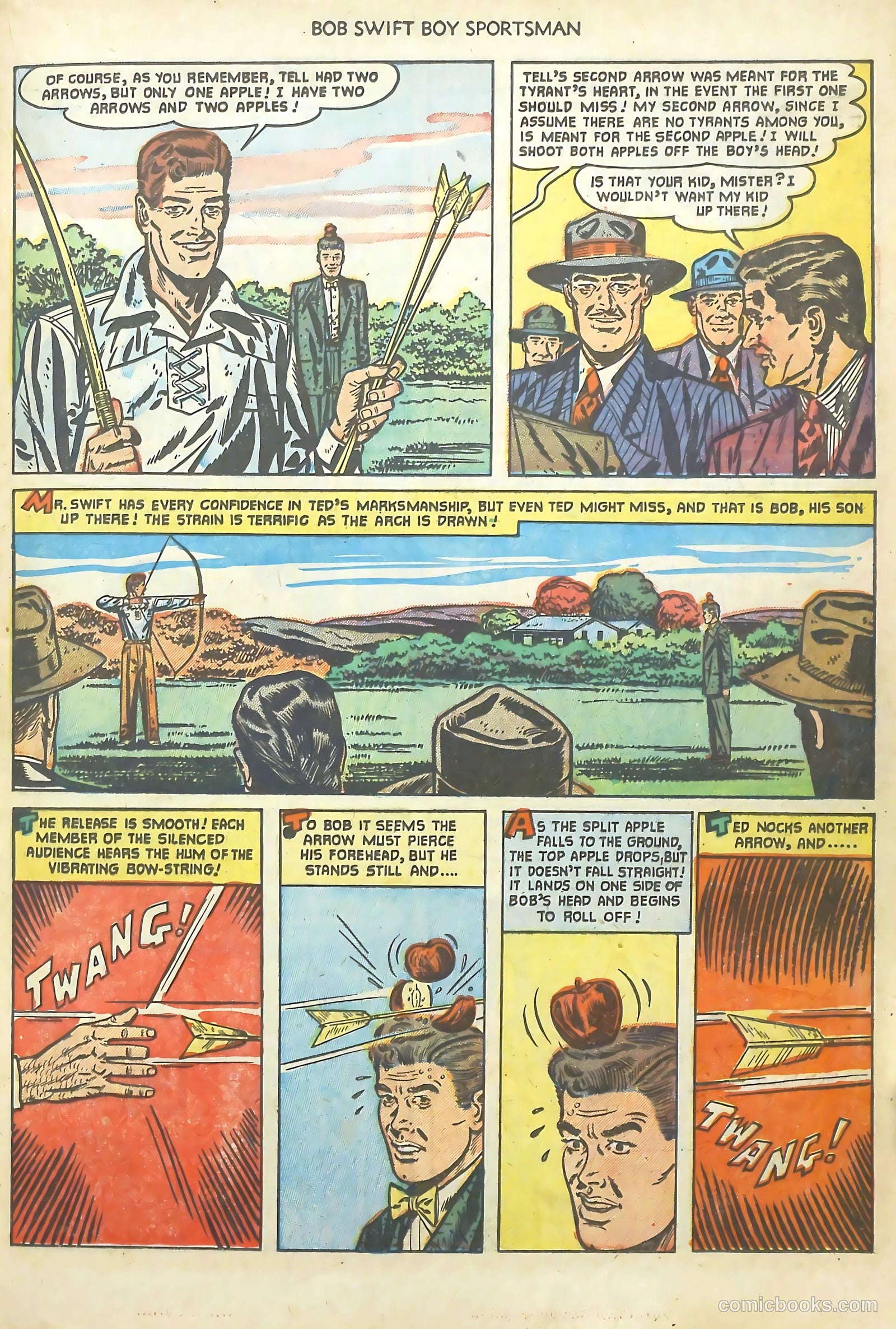 Bob Swift, Boy Sportsman #5 (1952) — page 21 of 37