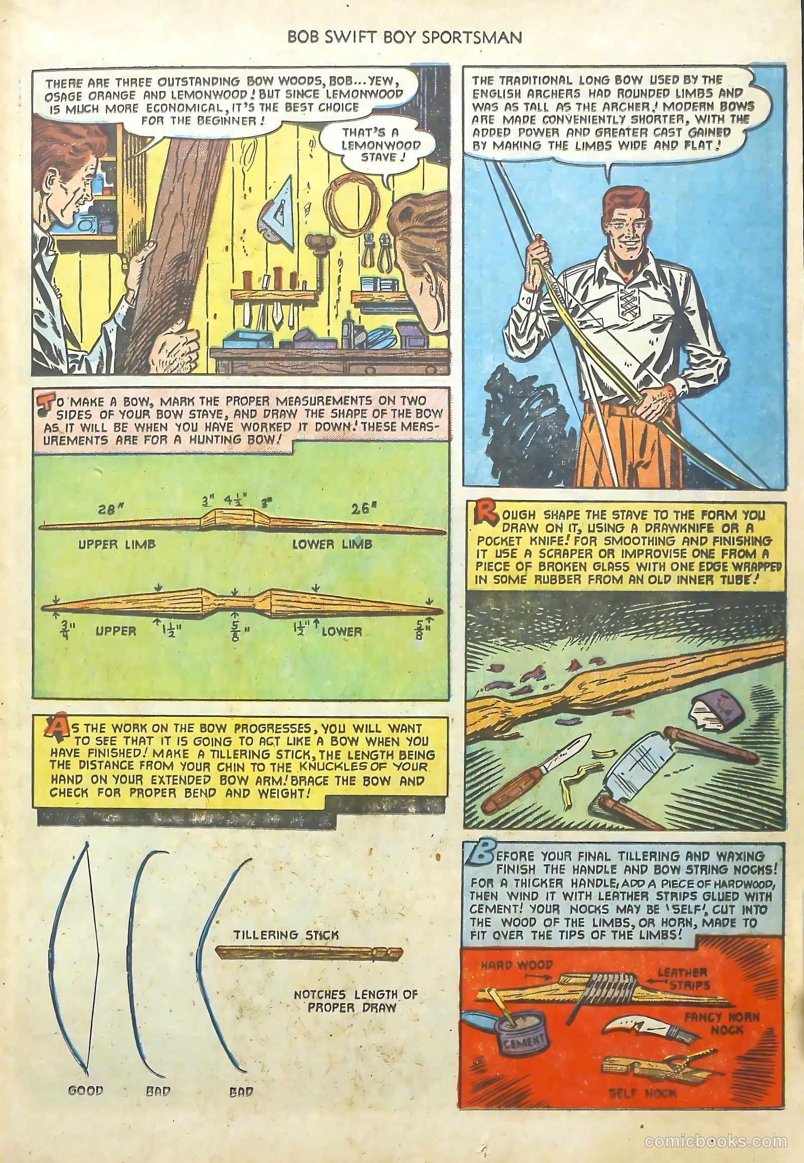 Bob Swift, Boy Sportsman #5 (1952) — page 23 of 37