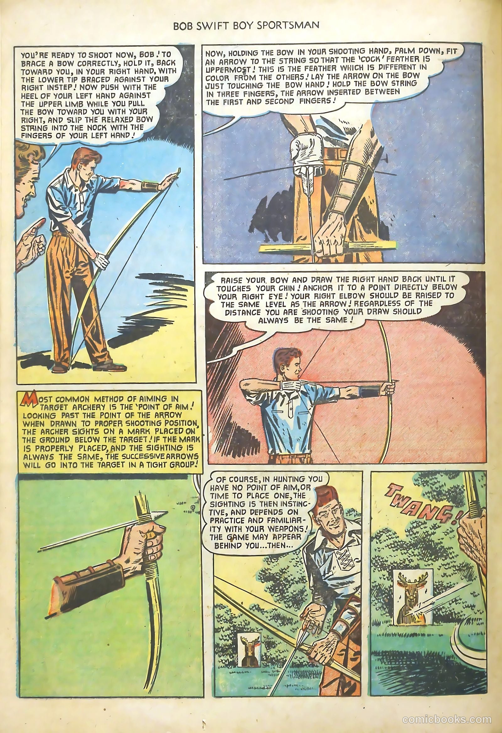 Bob Swift, Boy Sportsman #5 (1952) — page 24 of 37