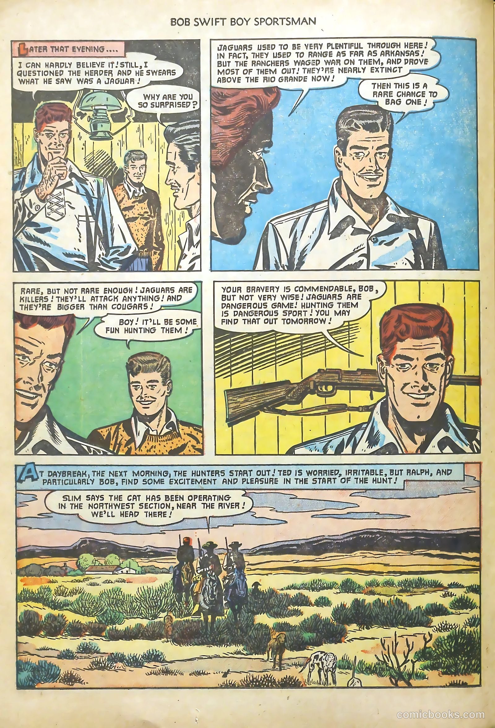 Bob Swift, Boy Sportsman #5 (1952) — page 26 of 37