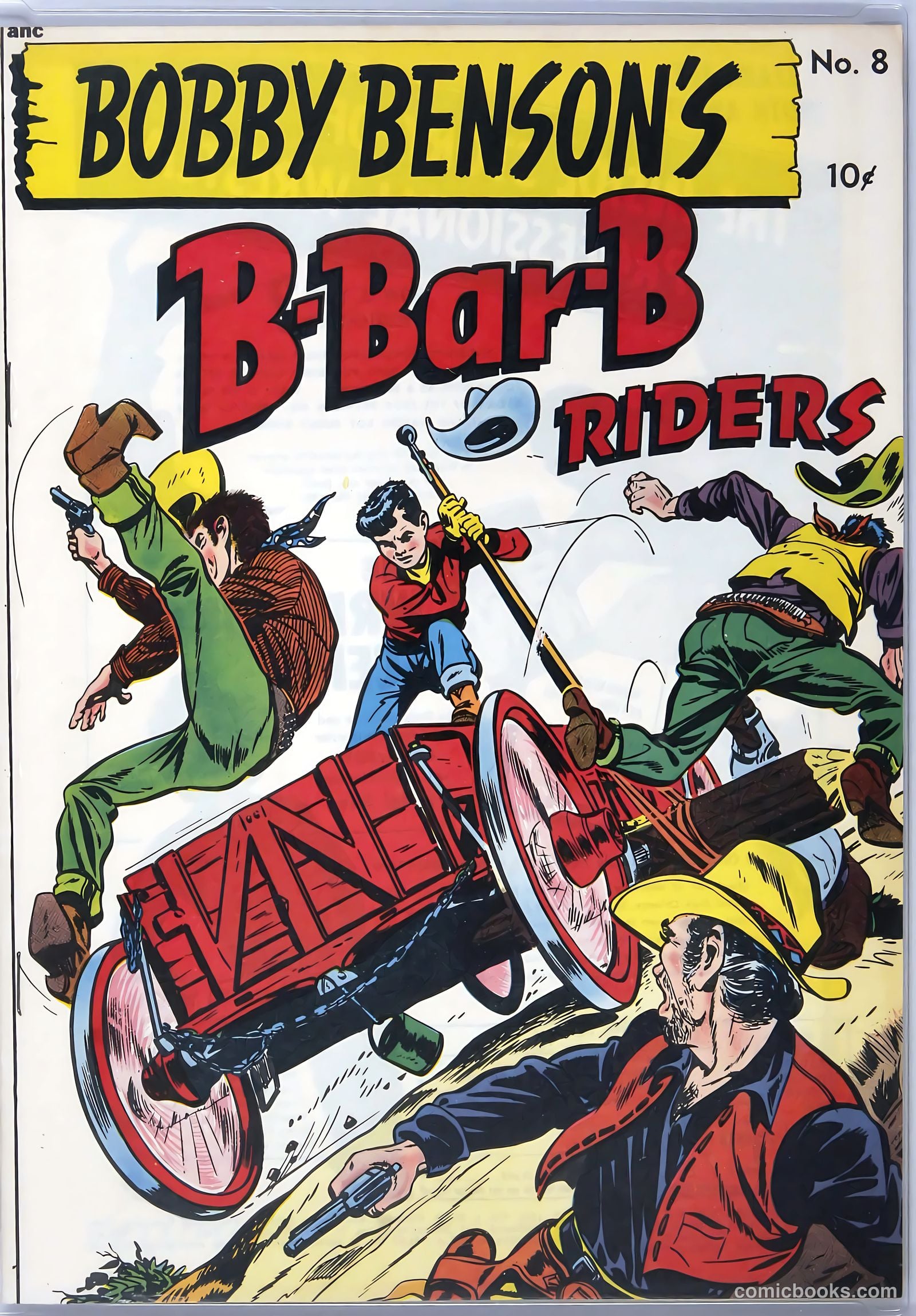 Bobby Benson's B-Bar-B Riders #8 cover