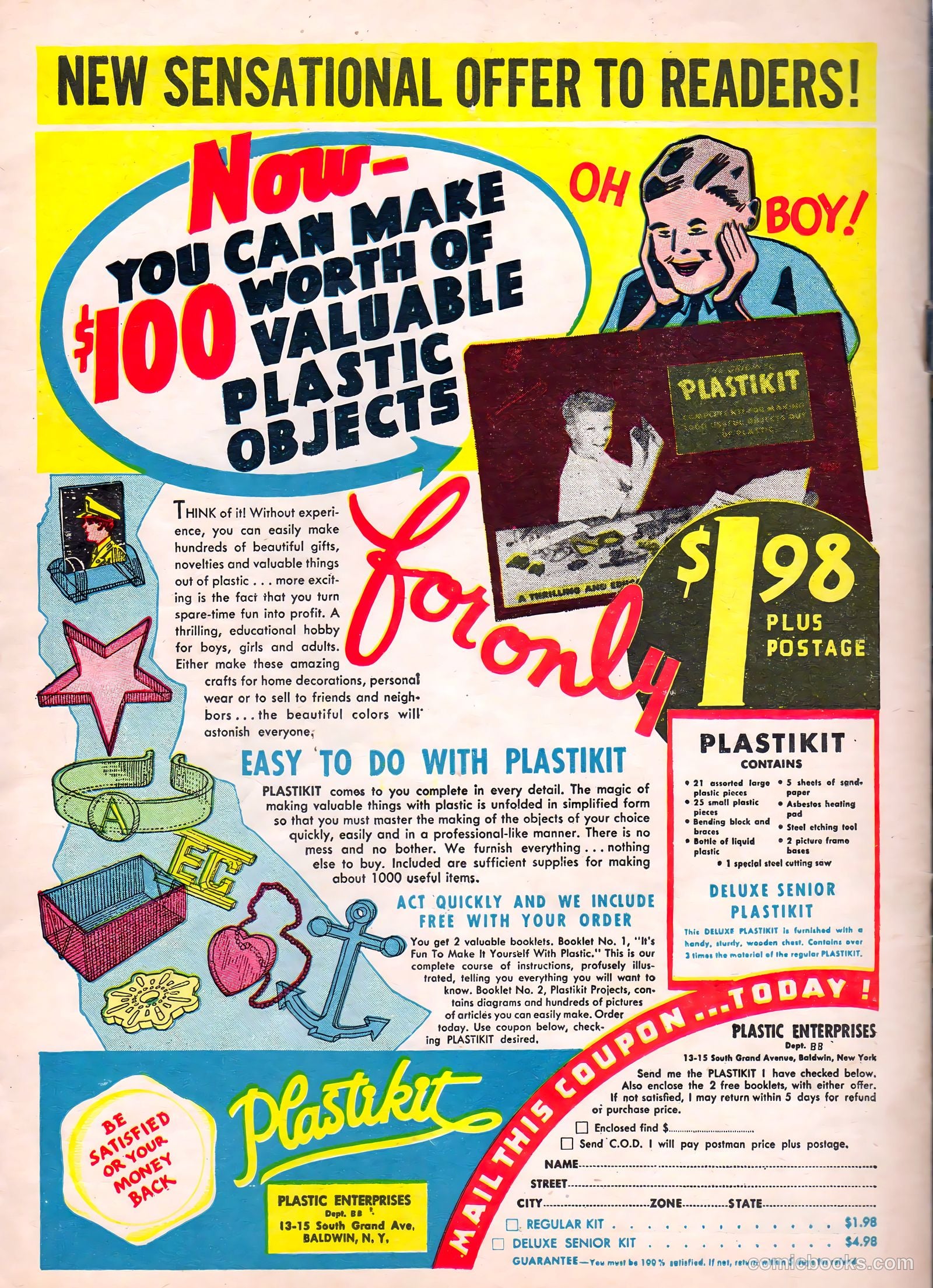 Bobby Comics #1 (1946) — page 51 of 51