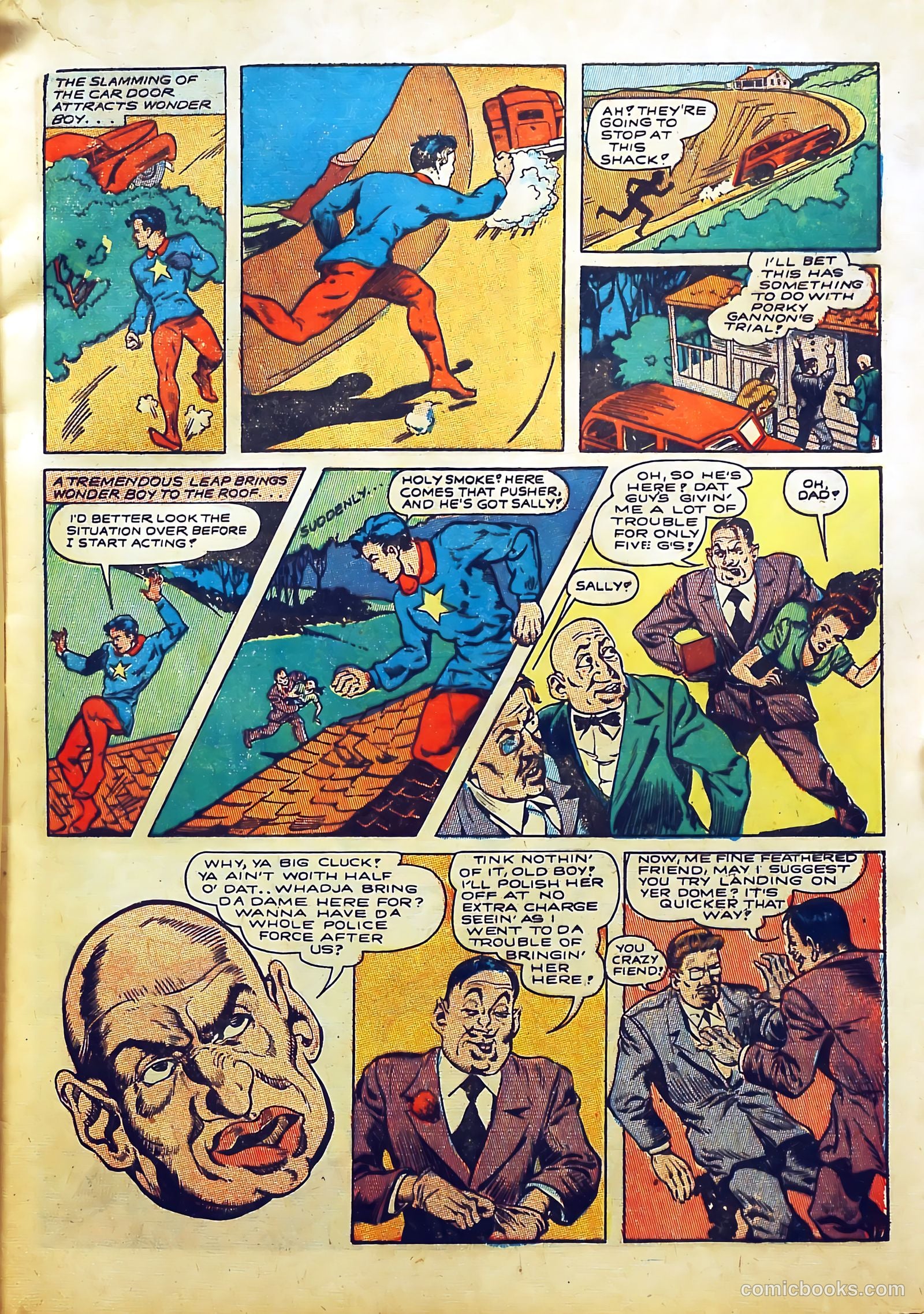 Bomber Comics #1 (1944) — page 9 of 60