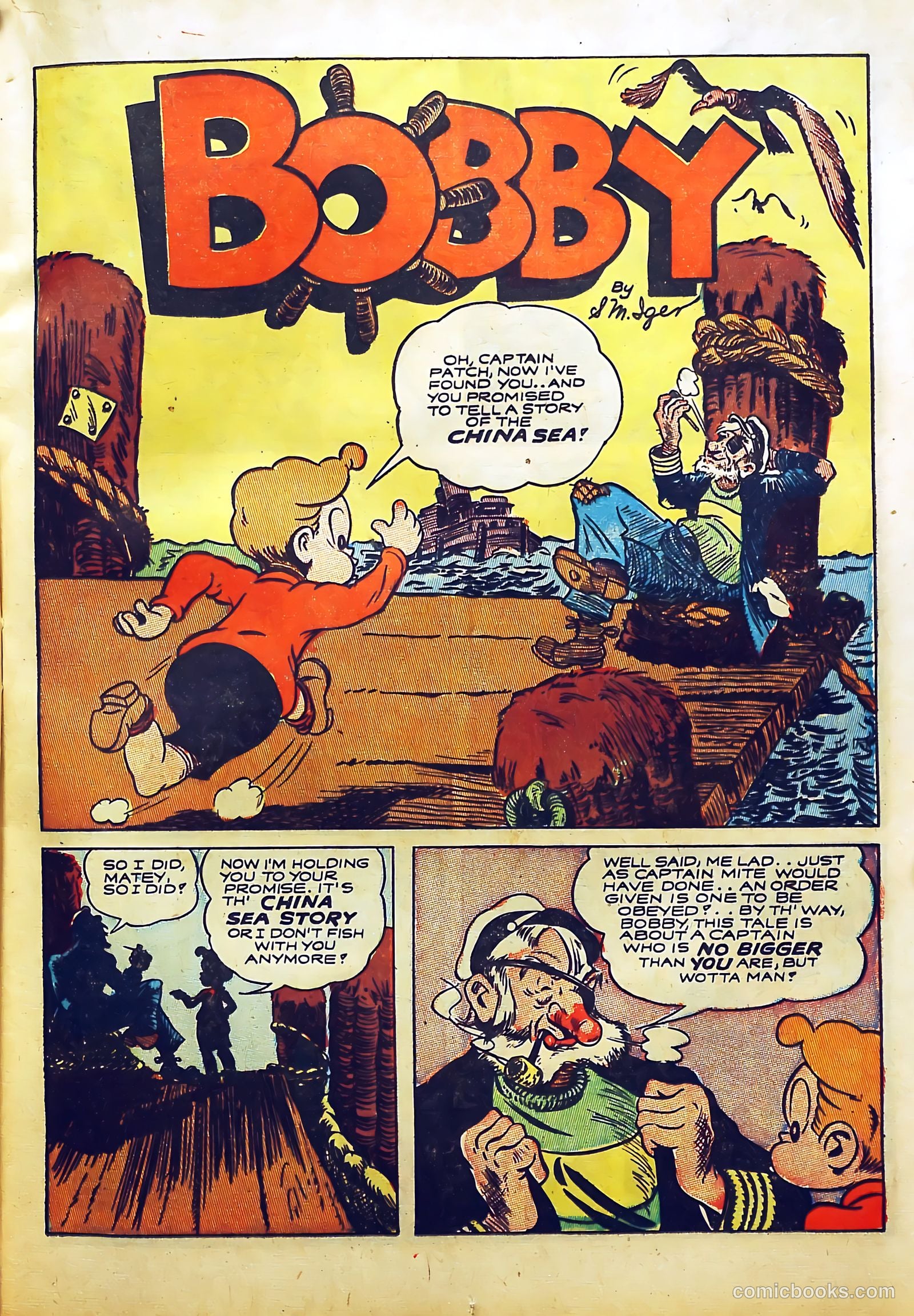 Bomber Comics #1 (1944) — page 23 of 60