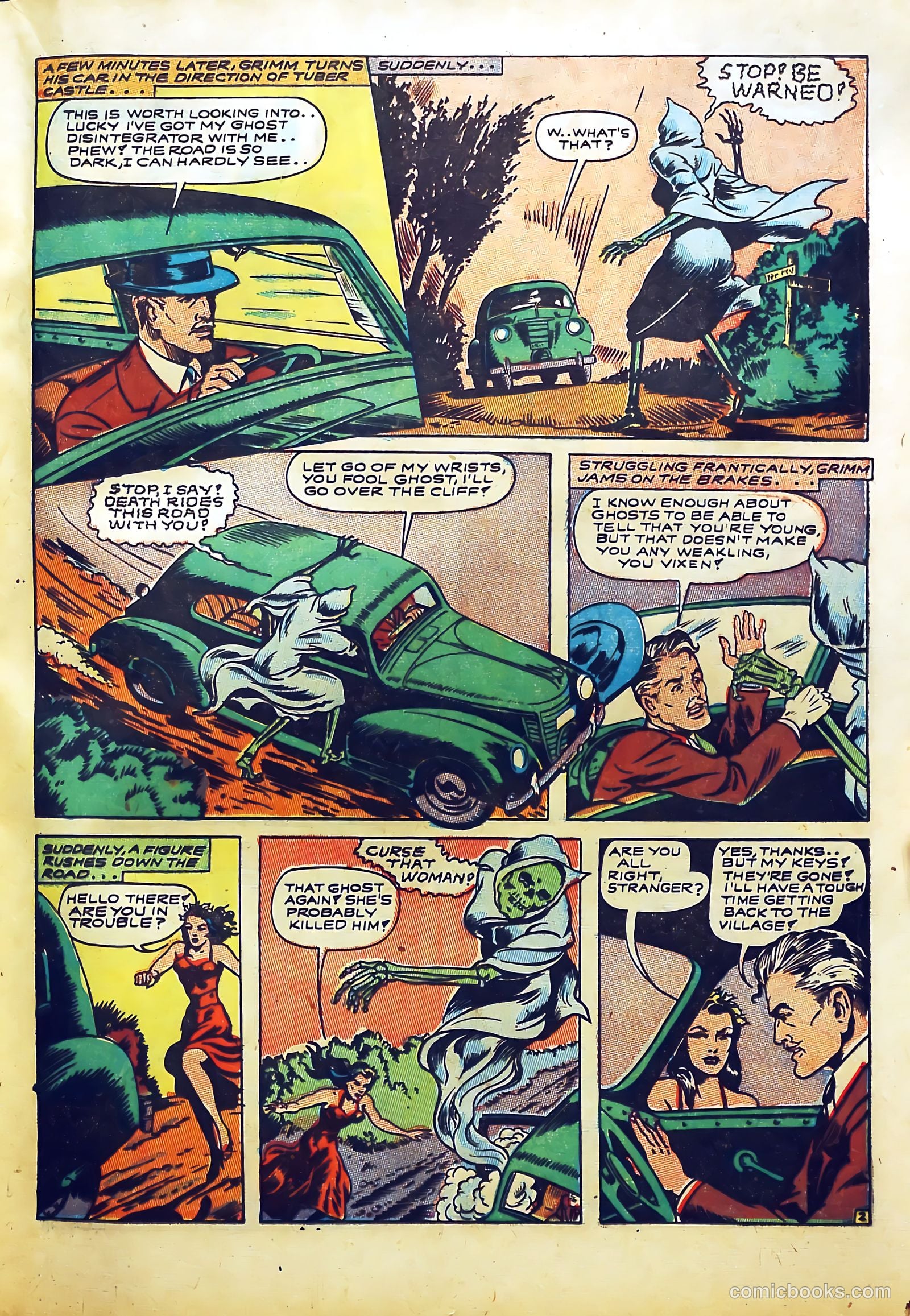 Bomber Comics #1 (1944) — page 31 of 60