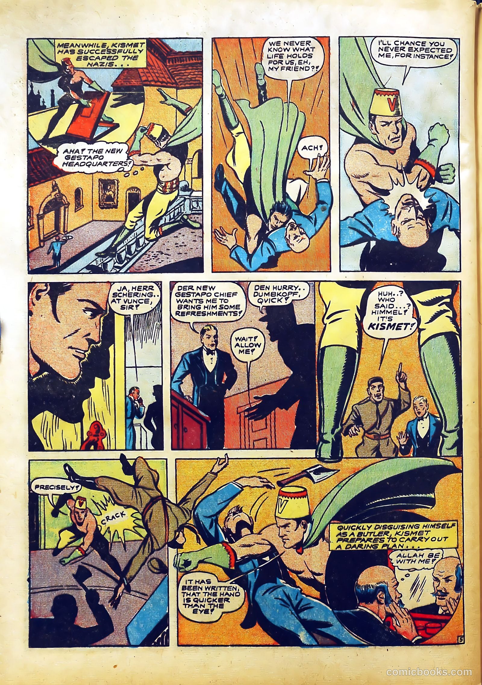 Bomber Comics #1 (1944) — page 54 of 60