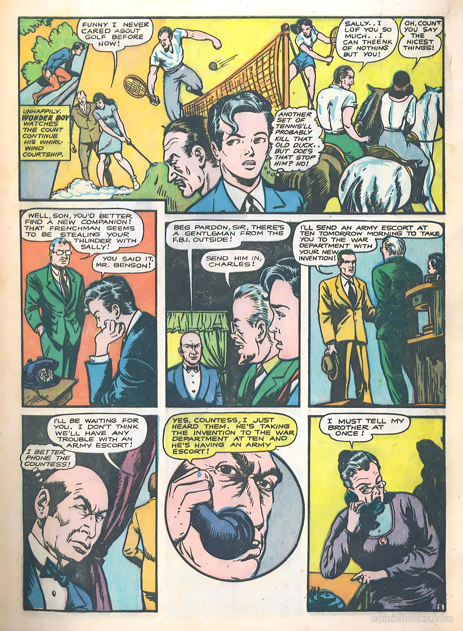 Bomber Comics #3 (1944) — page 5