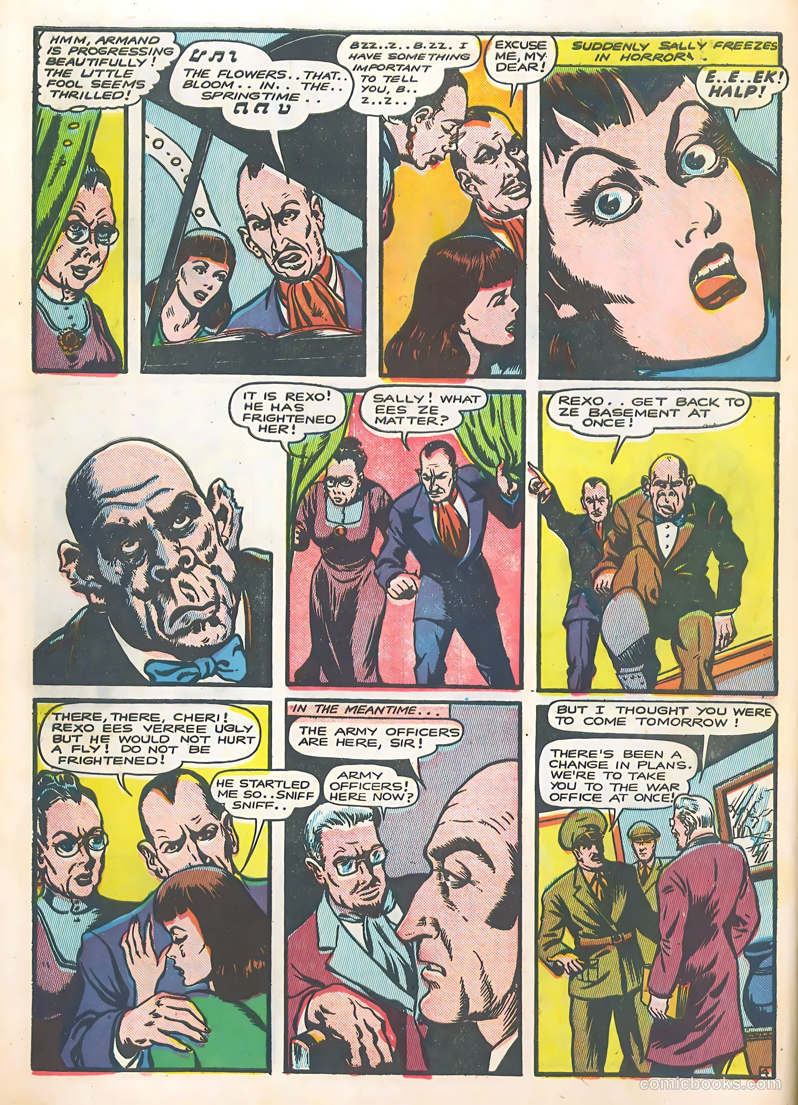 Bomber Comics #3 (1944) — page 6