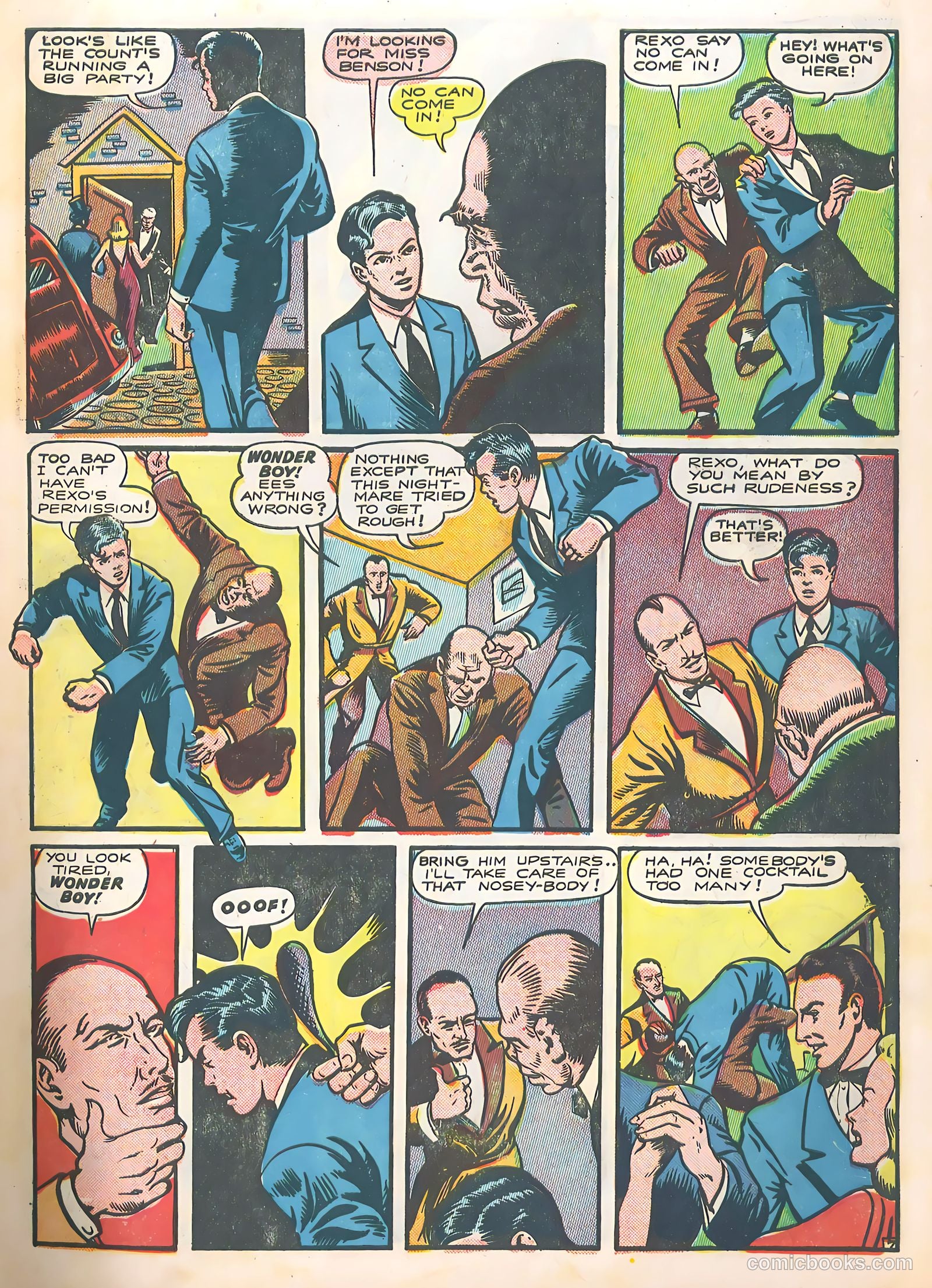Bomber Comics #3 (1944) — page 9