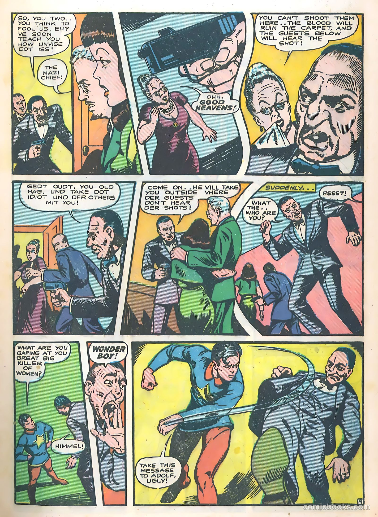 Bomber Comics #3 (1944) — page 11