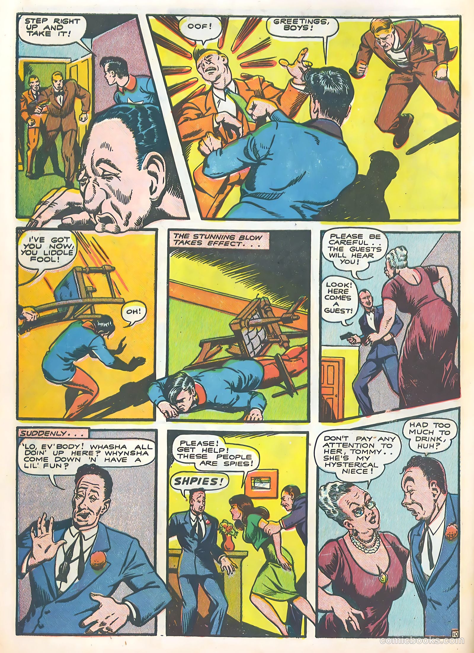 Bomber Comics #3 (1944) — page 12