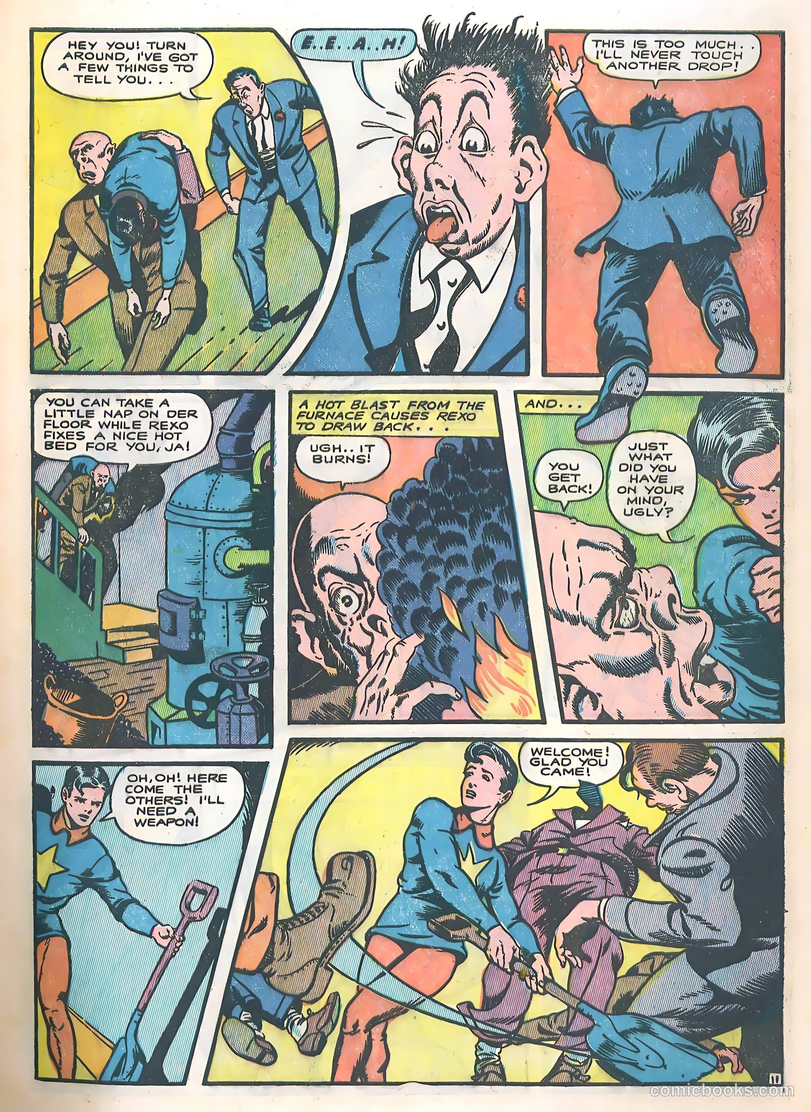 Bomber Comics #3 (1944) — page 13