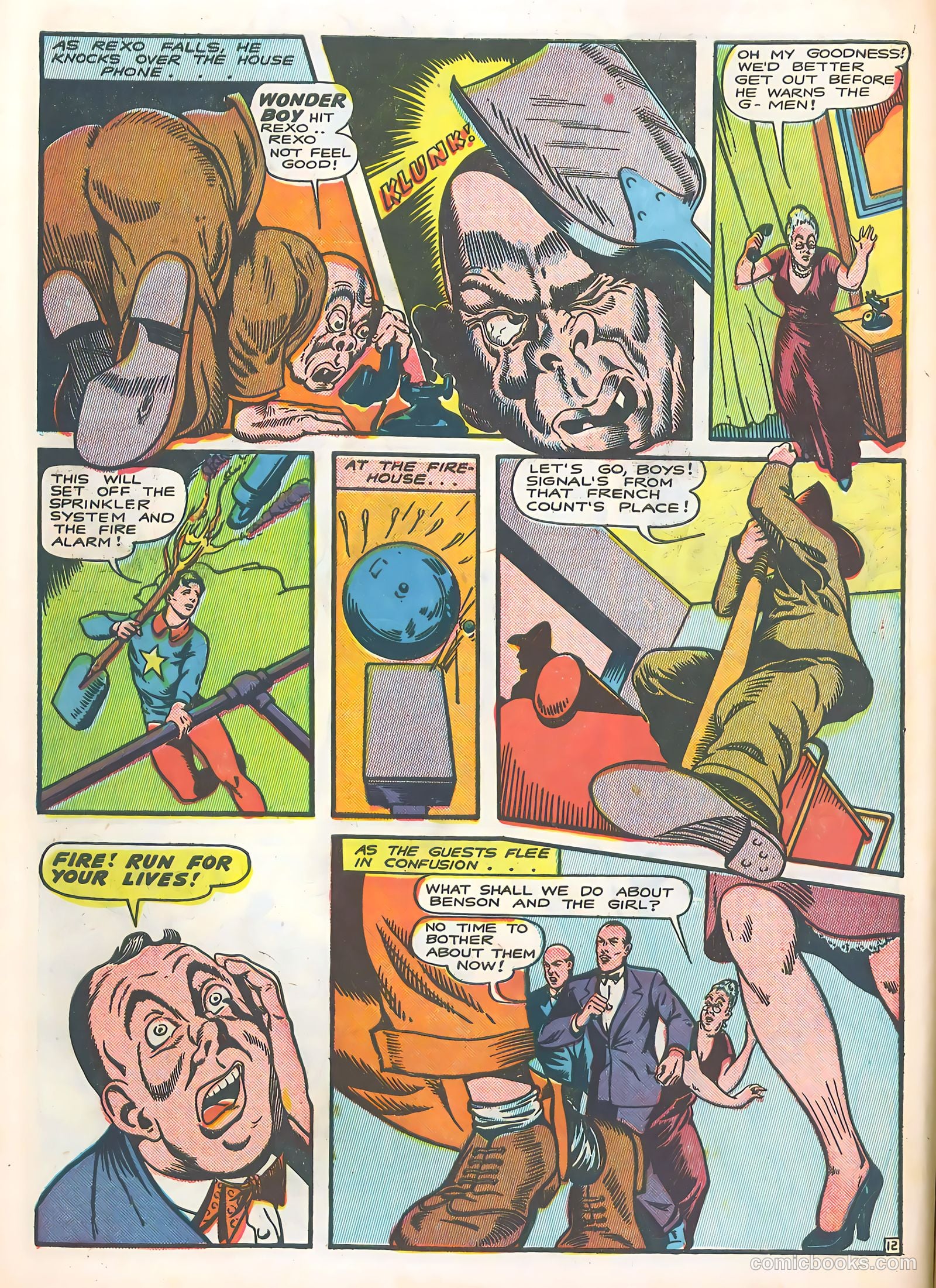 Bomber Comics #3 (1944) — page 14