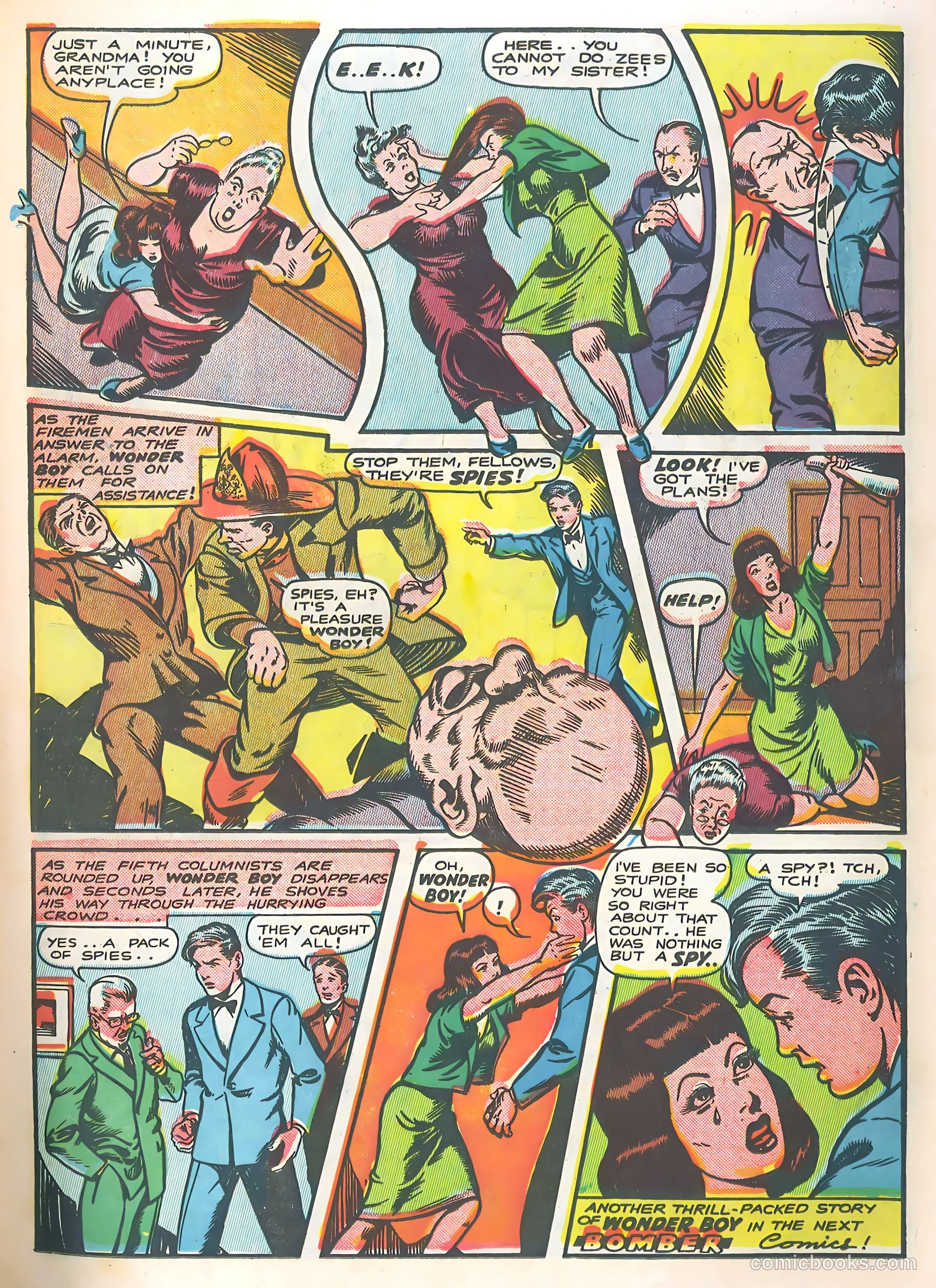 Bomber Comics #3 (1944) — page 15