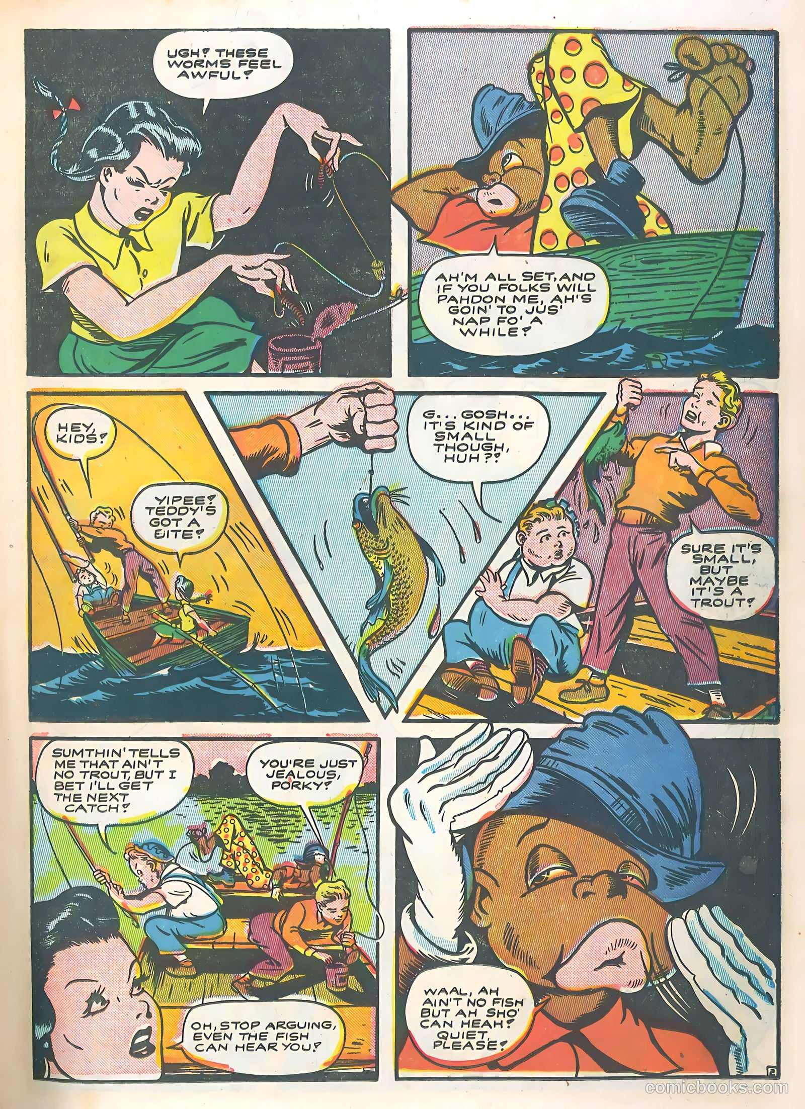 Bomber Comics #3 (1944) — page 17