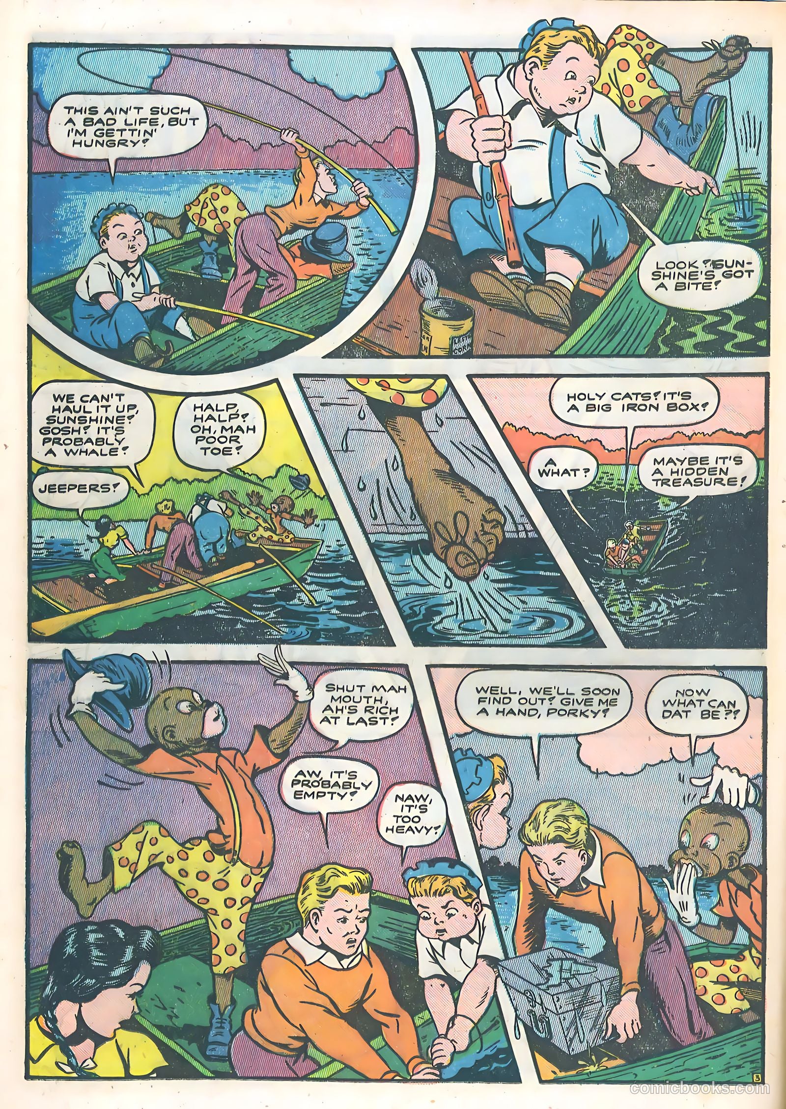 Bomber Comics #3 (1944) — page 18