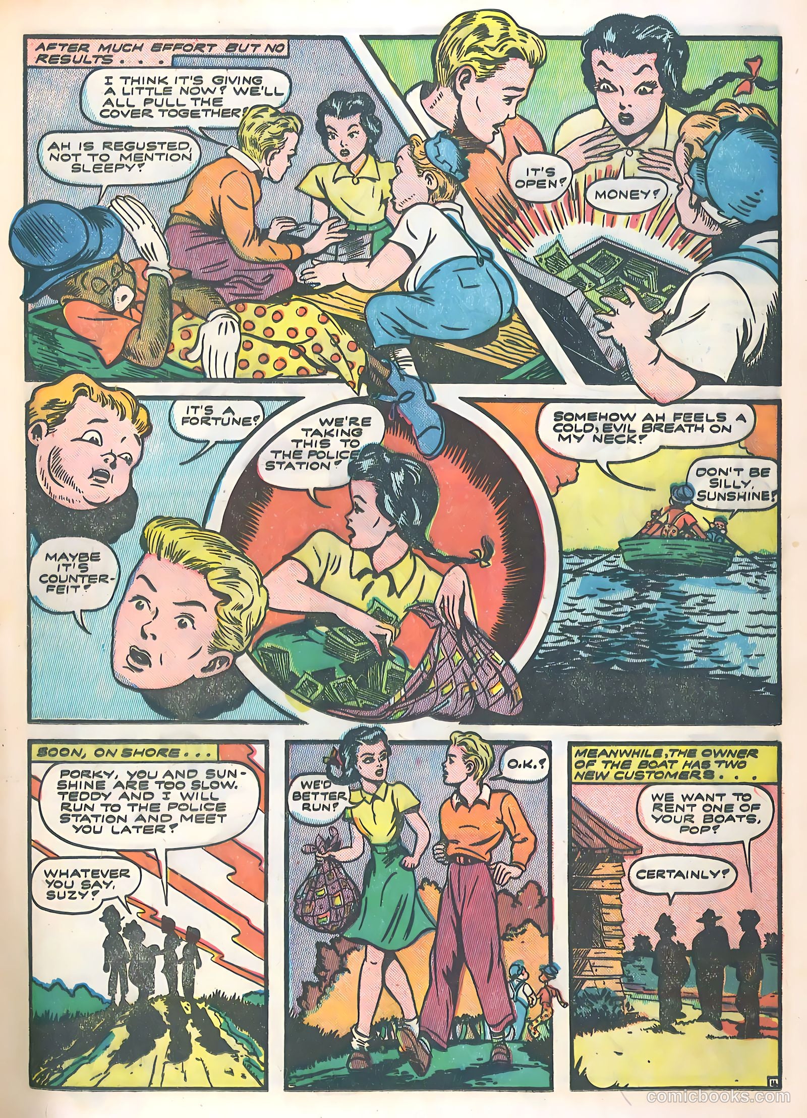 Bomber Comics #3 (1944) — page 19