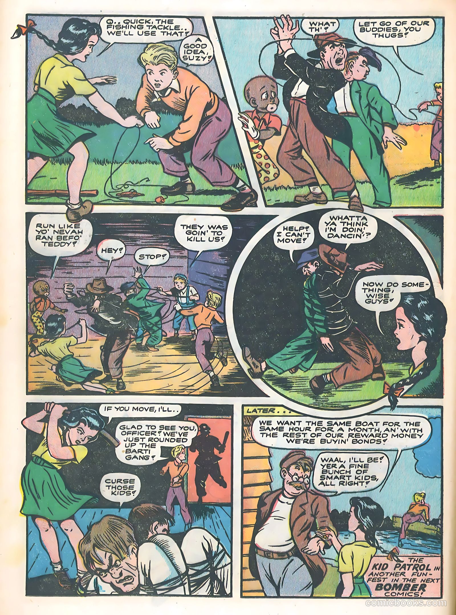 Bomber Comics #3 (1944) — page 22