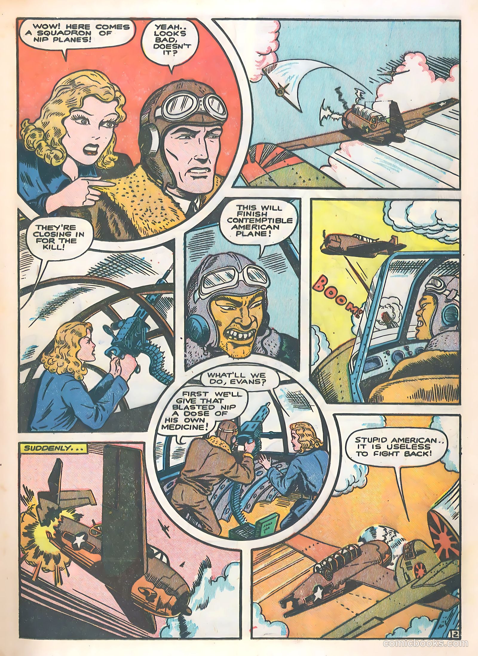 Bomber Comics #3 (1944) — page 25