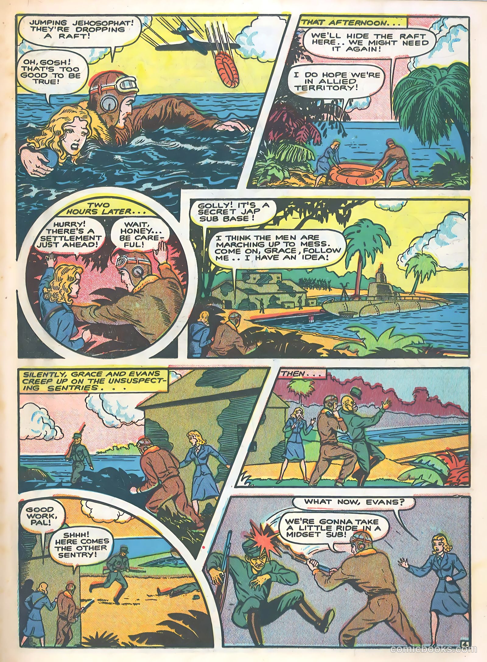 Bomber Comics #3 (1944) — page 27