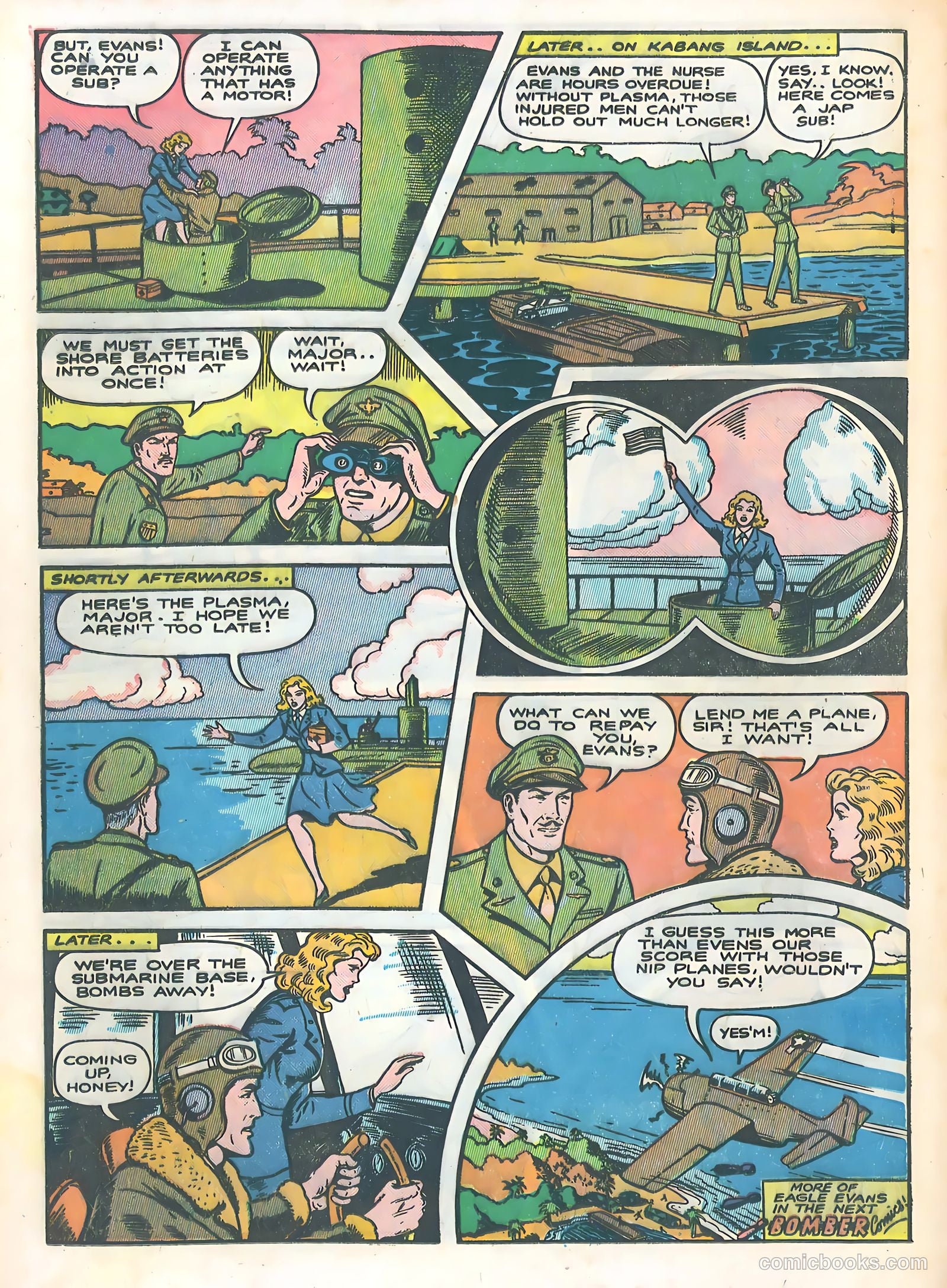 Bomber Comics #3 (1944) — page 28
