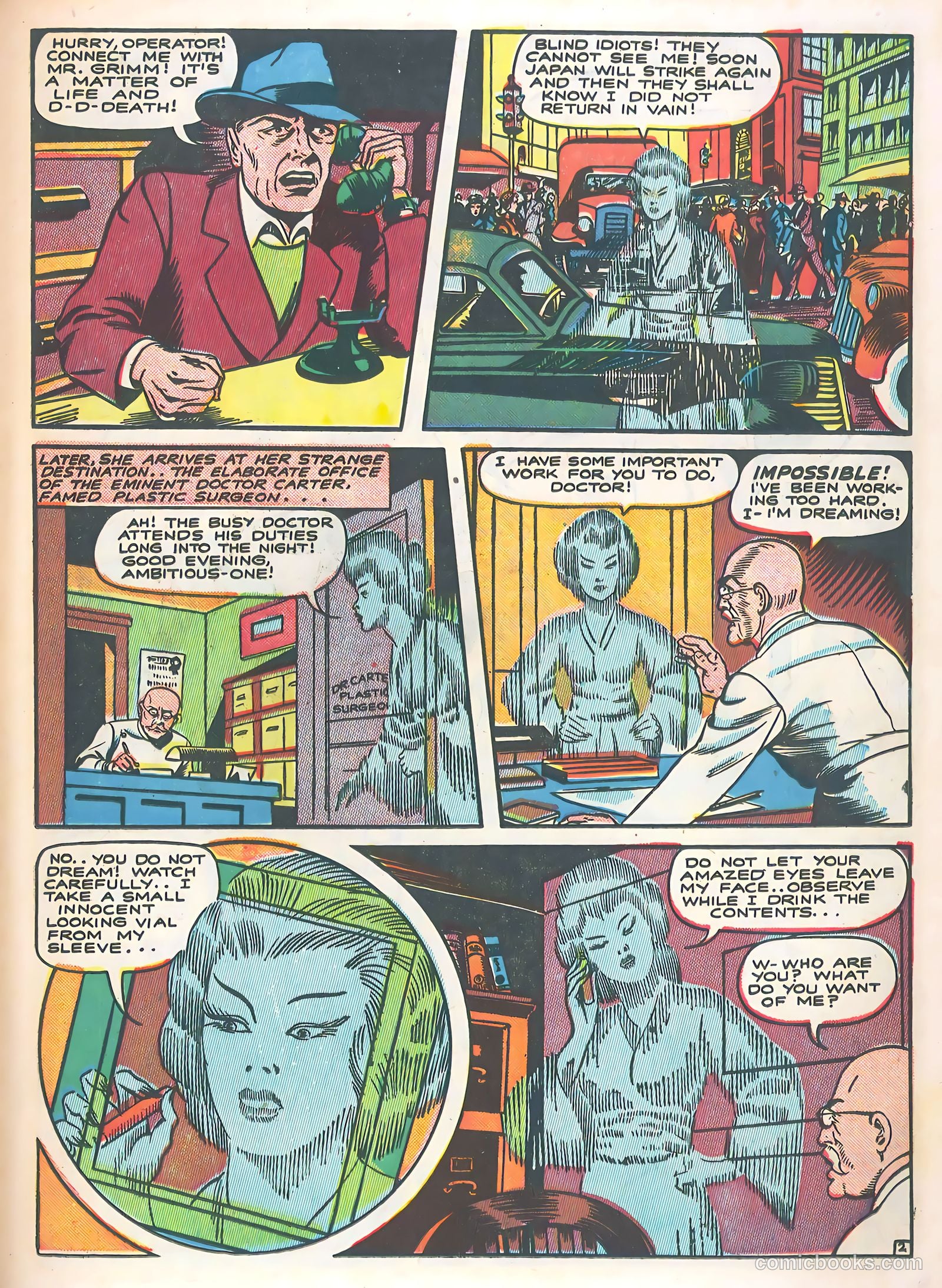 Bomber Comics #3 (1944) — page 33