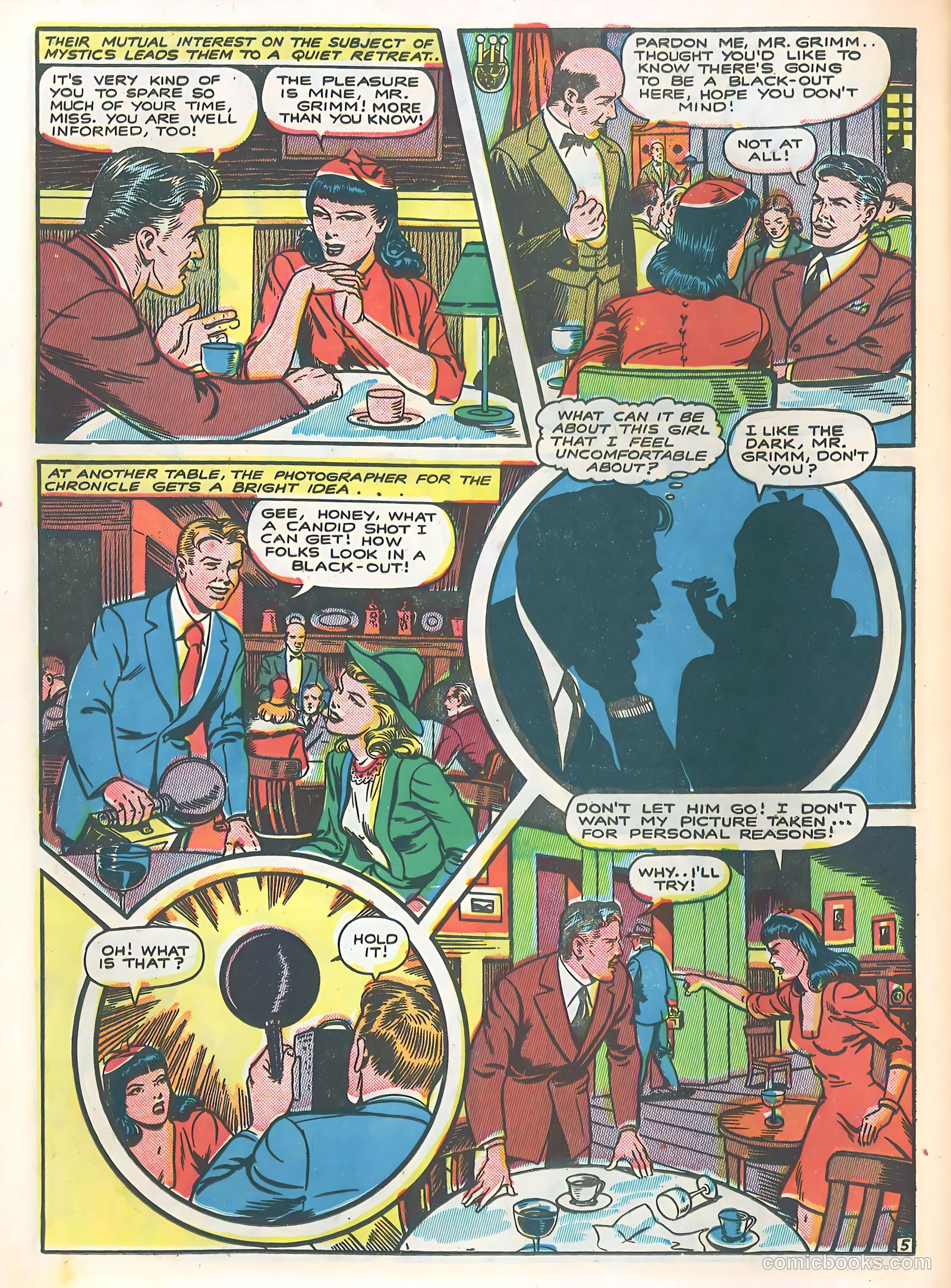 Bomber Comics #3 (1944) — page 36