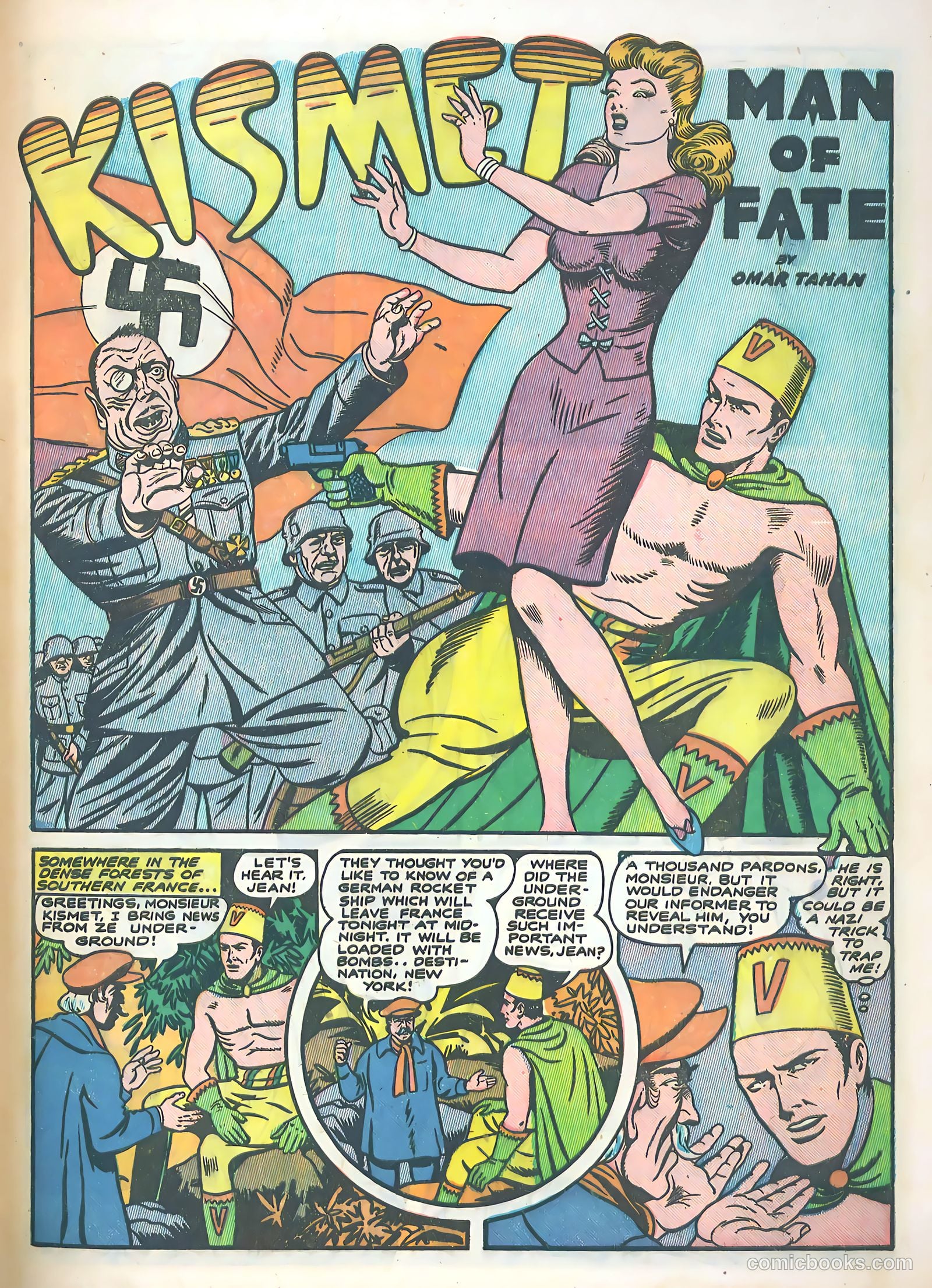 Bomber Comics #3 (1944) — page 43
