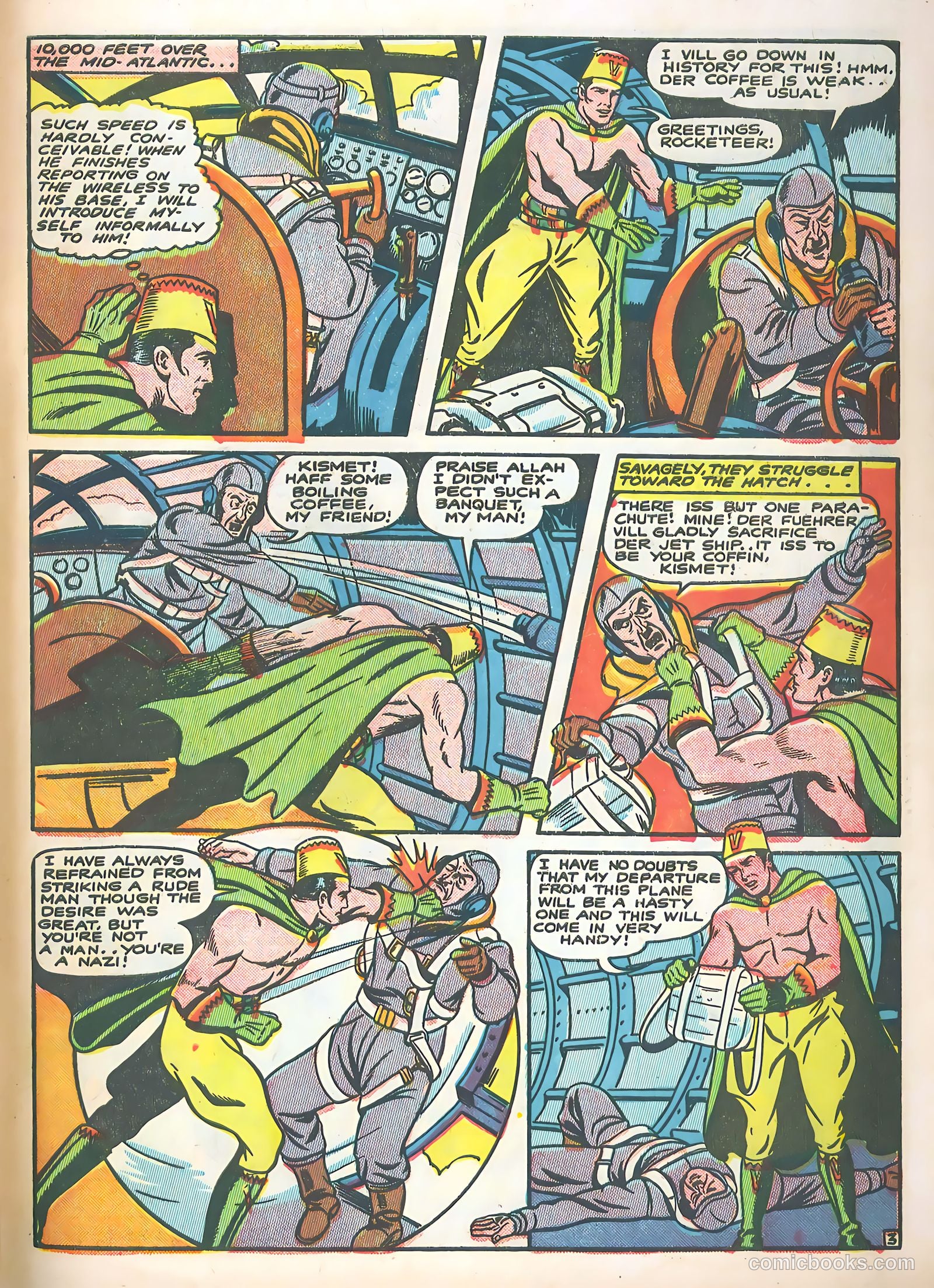 Bomber Comics #3 (1944) — page 45