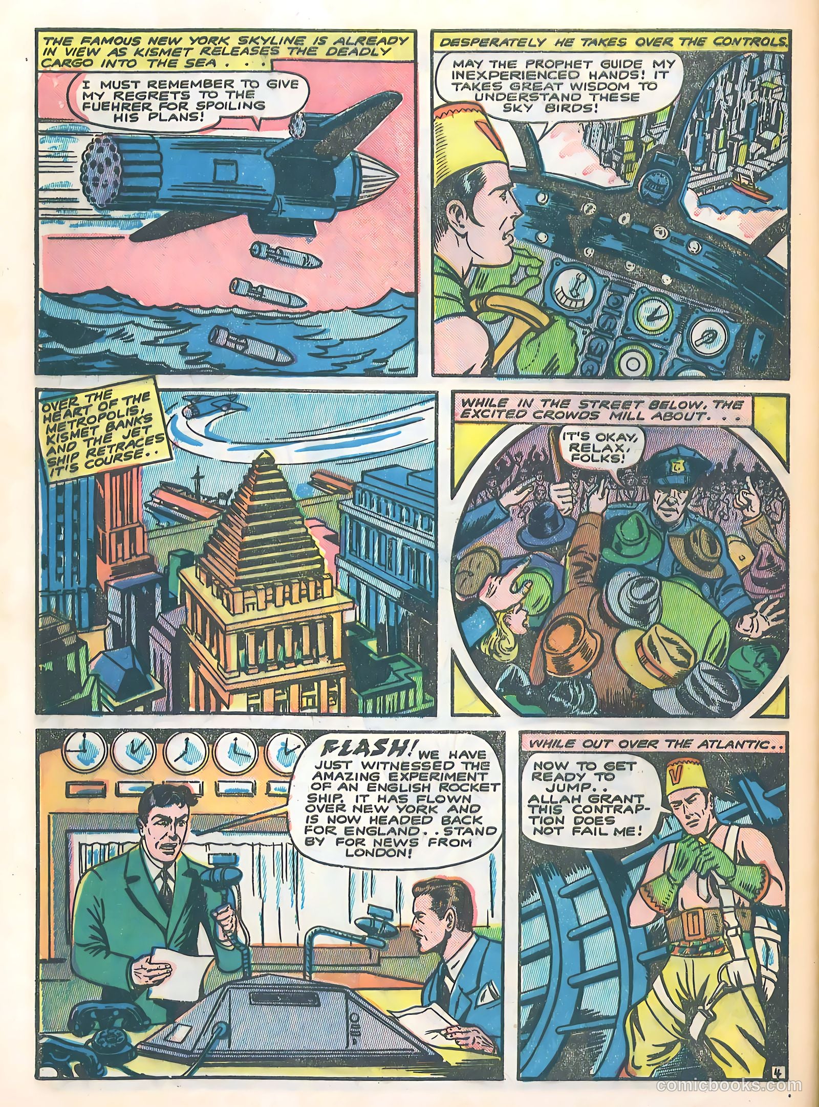 Bomber Comics #3 (1944) — page 46