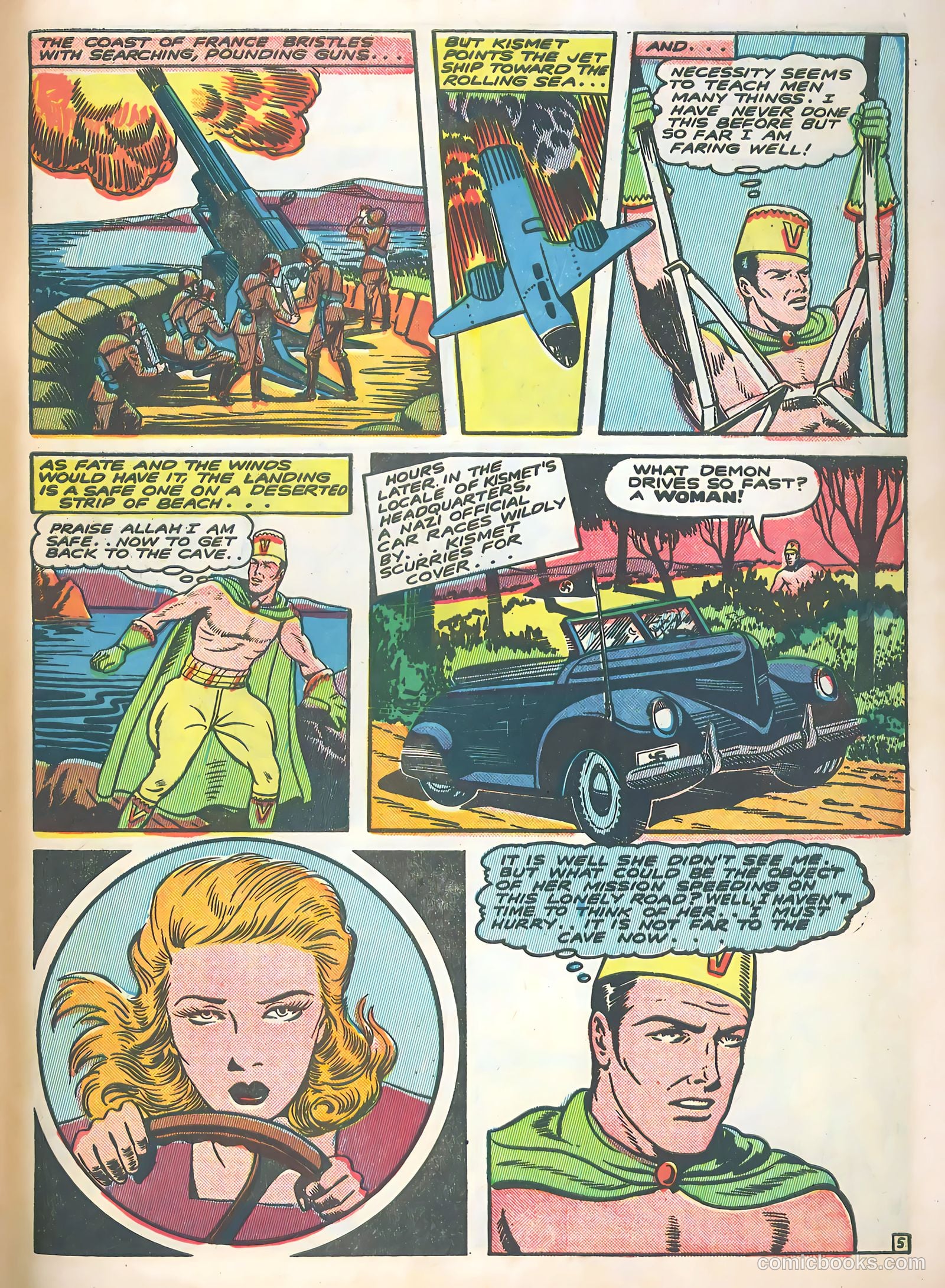 Bomber Comics #3 (1944) — page 47