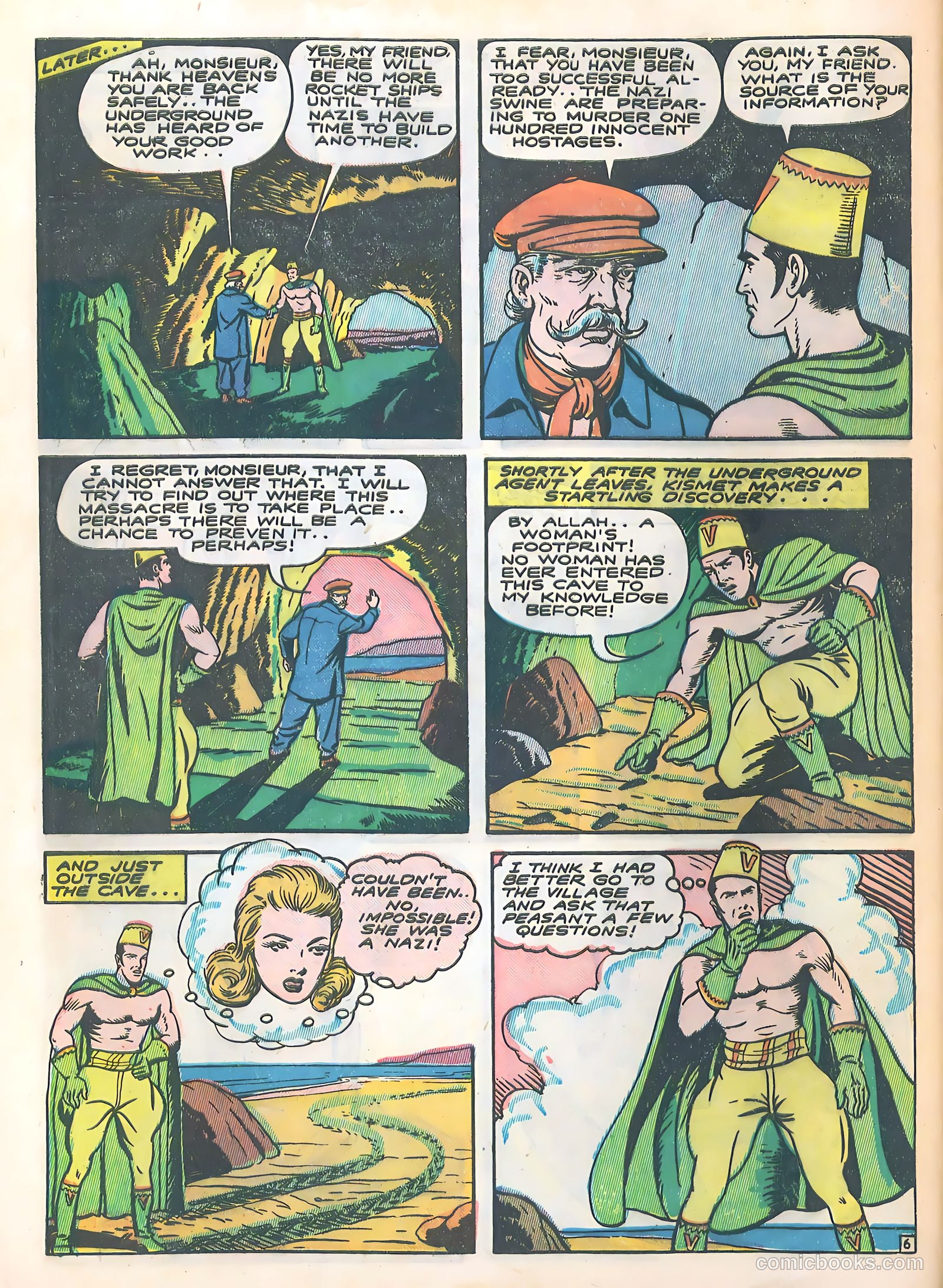 Bomber Comics #3 (1944) — page 48