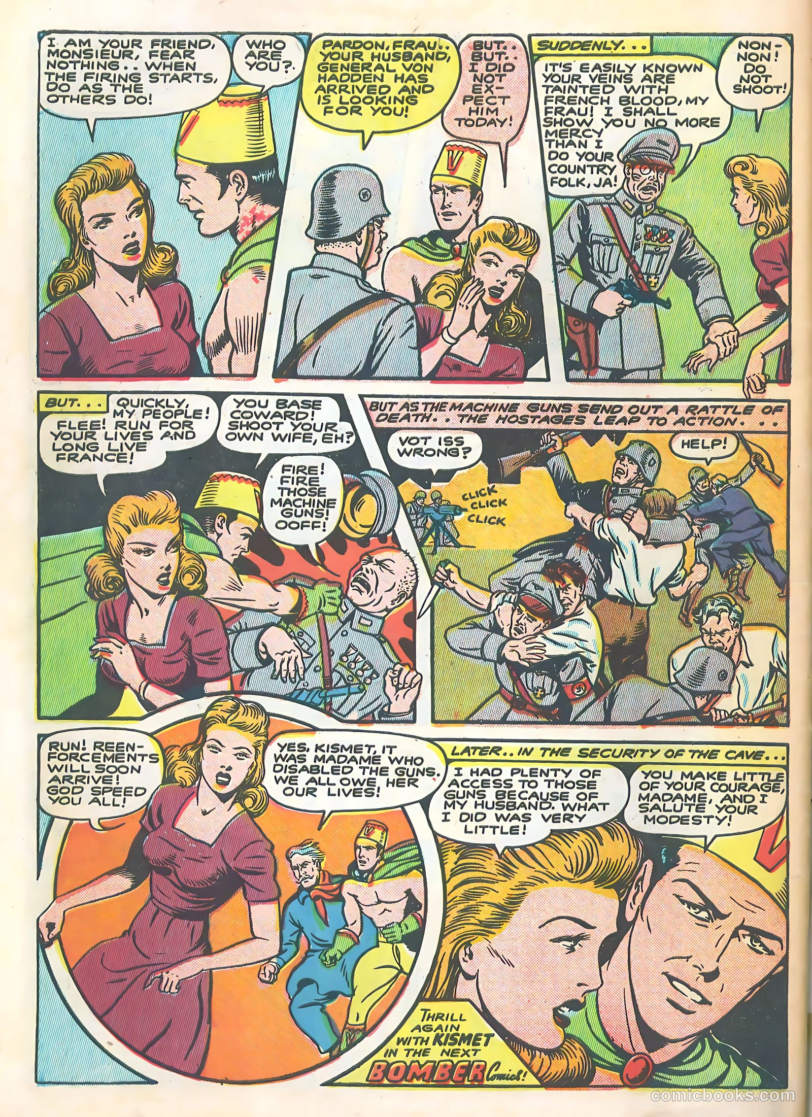 Bomber Comics #3 (1944) — page 50