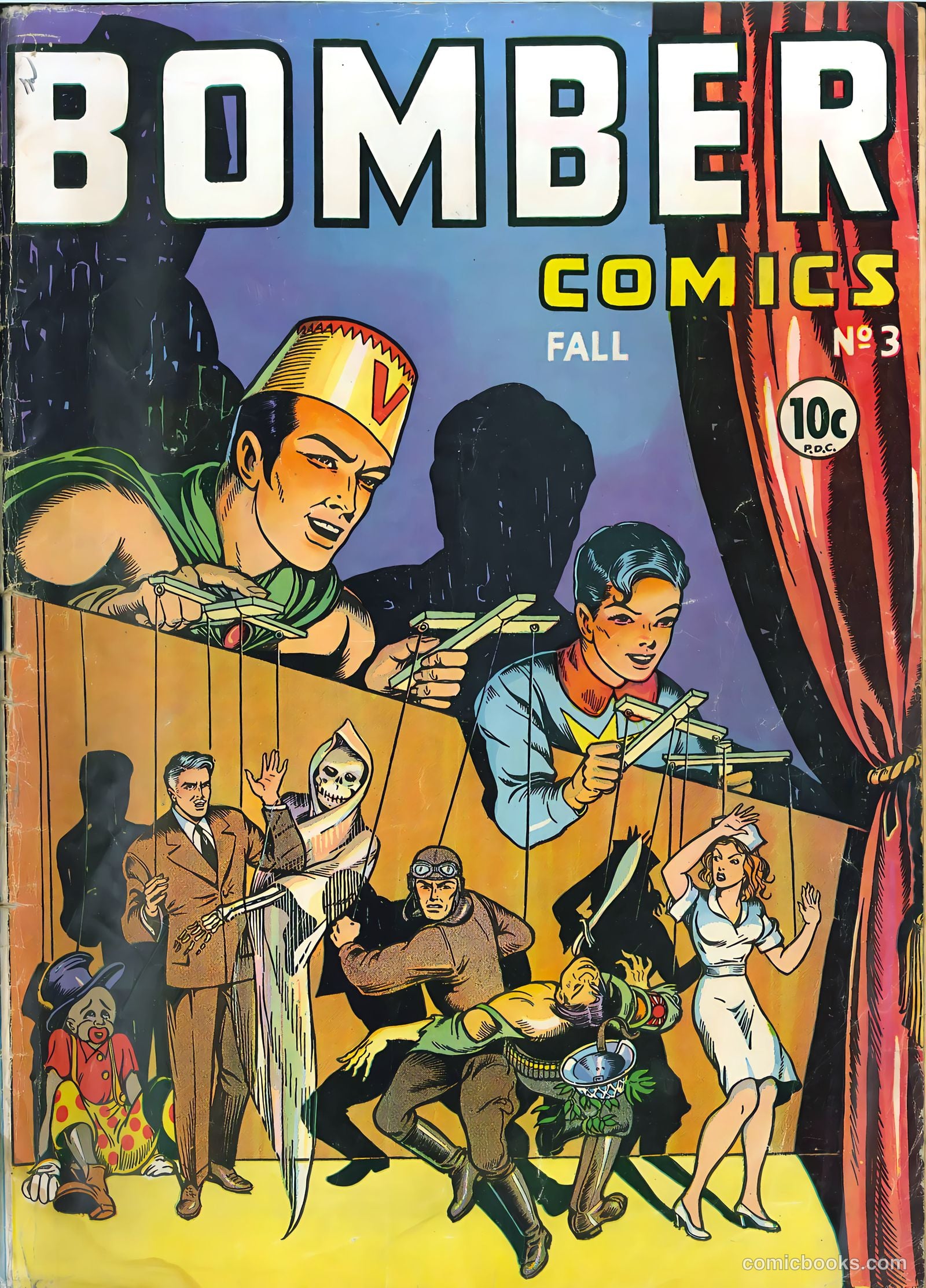 Bomber Comics #3 cover