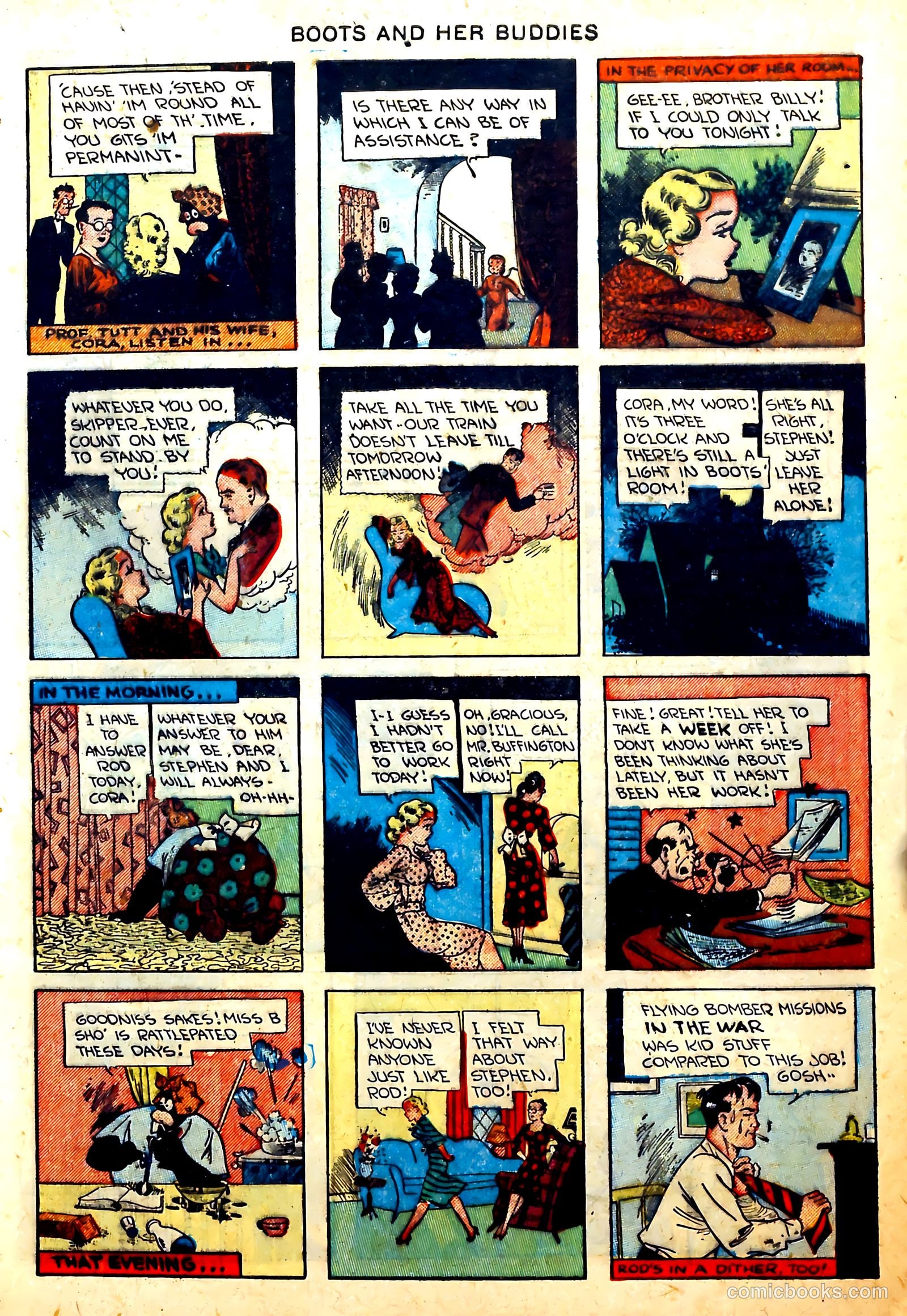 Boots and Her Buddies #8 (1949, Visual Editions, Inc.) — page 5 of 36