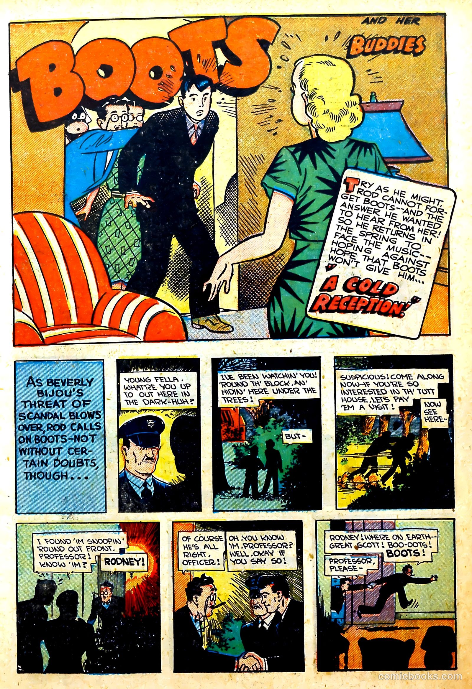 Boots and Her Buddies #8 (1949, Visual Editions, Inc.) — page 11 of 36
