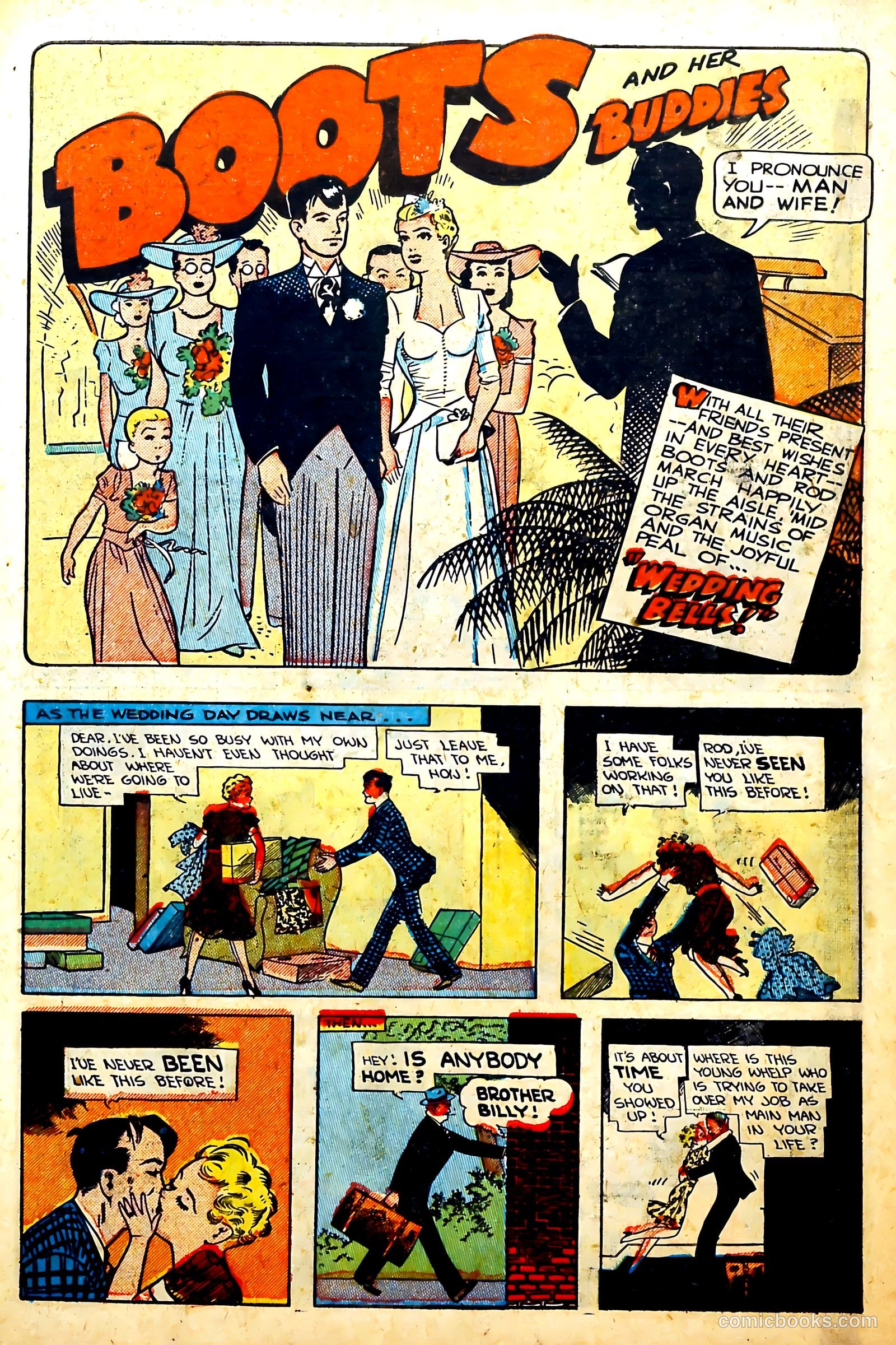 Boots and Her Buddies #8 (1949, Visual Editions, Inc.) — page 27 of 36