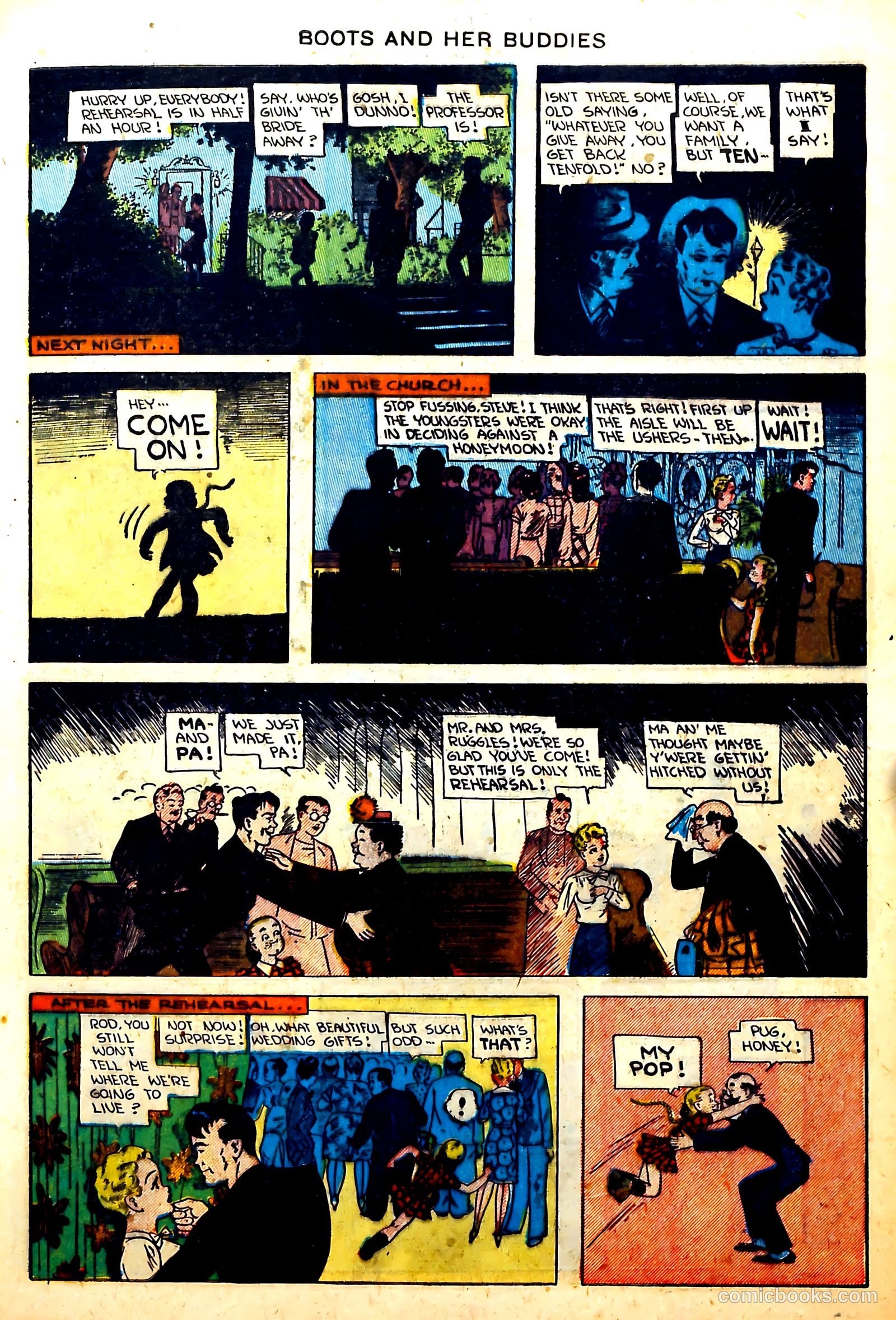 Boots and Her Buddies #8 (1949, Visual Editions, Inc.) — page 29 of 36