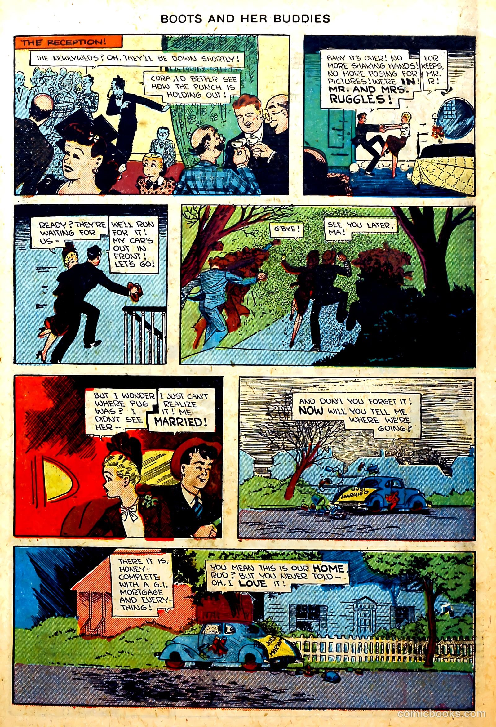 Boots and Her Buddies #8 (1949, Visual Editions, Inc.) — page 31 of 36