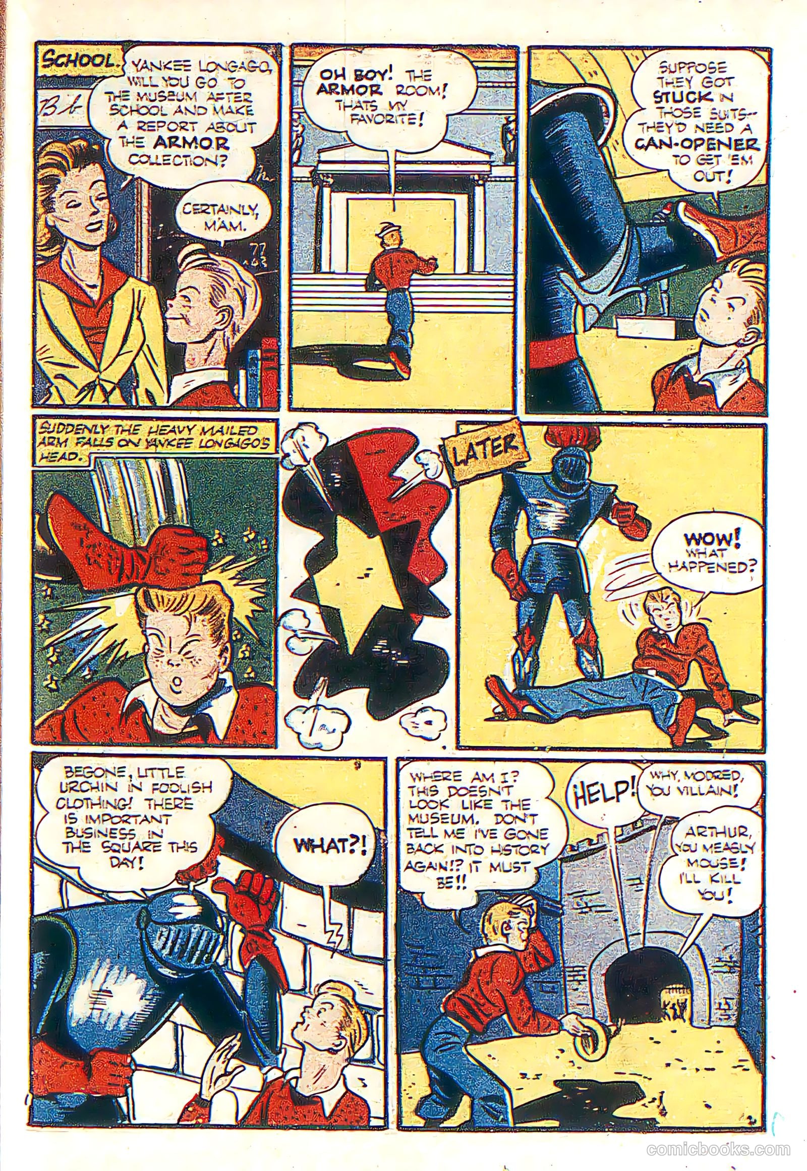 Boy Comics #4 (1954, L. Miller & Son) — page 36 of 67