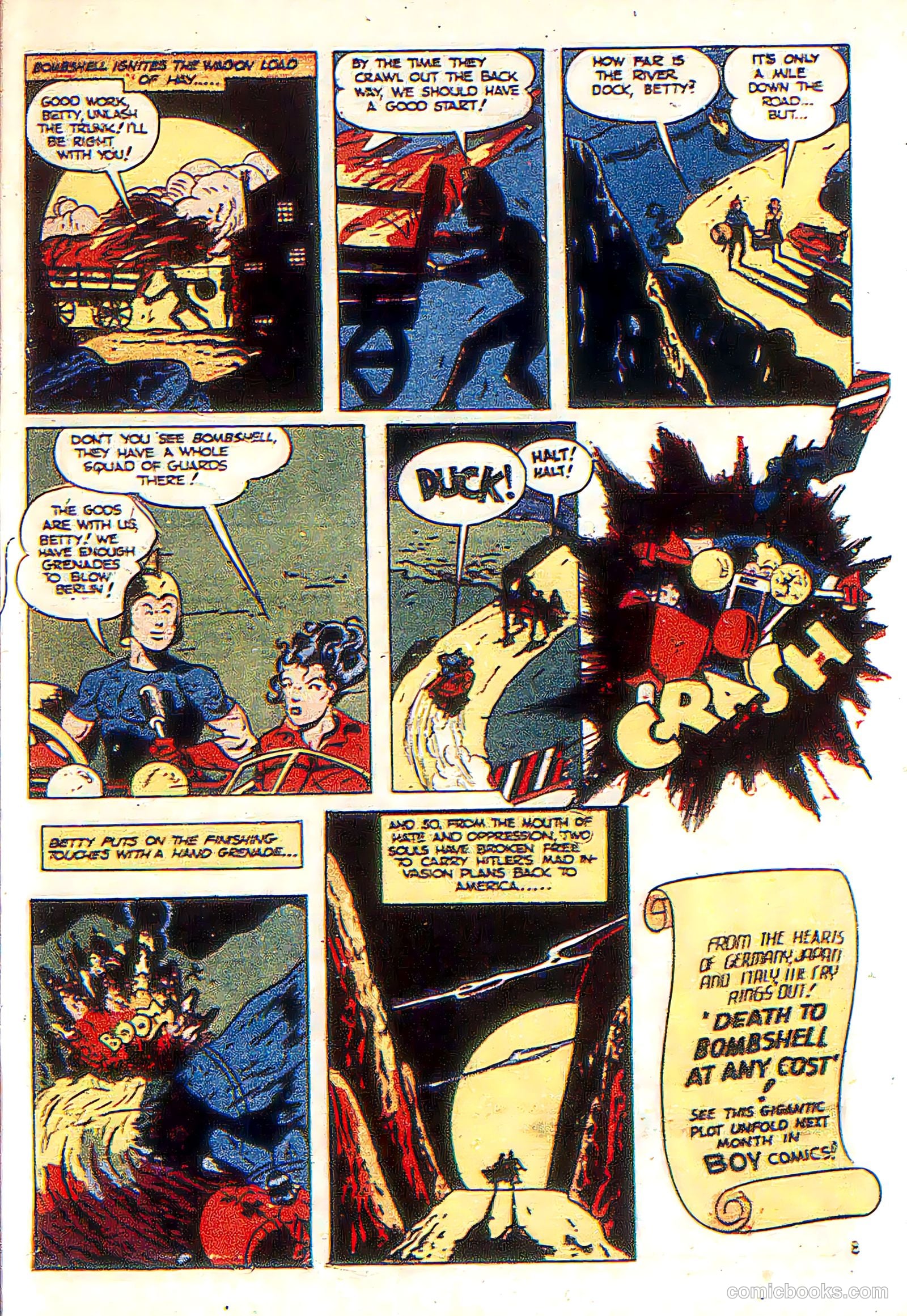 Boy Comics #4 (1954, L. Miller & Son) — page 64 of 67