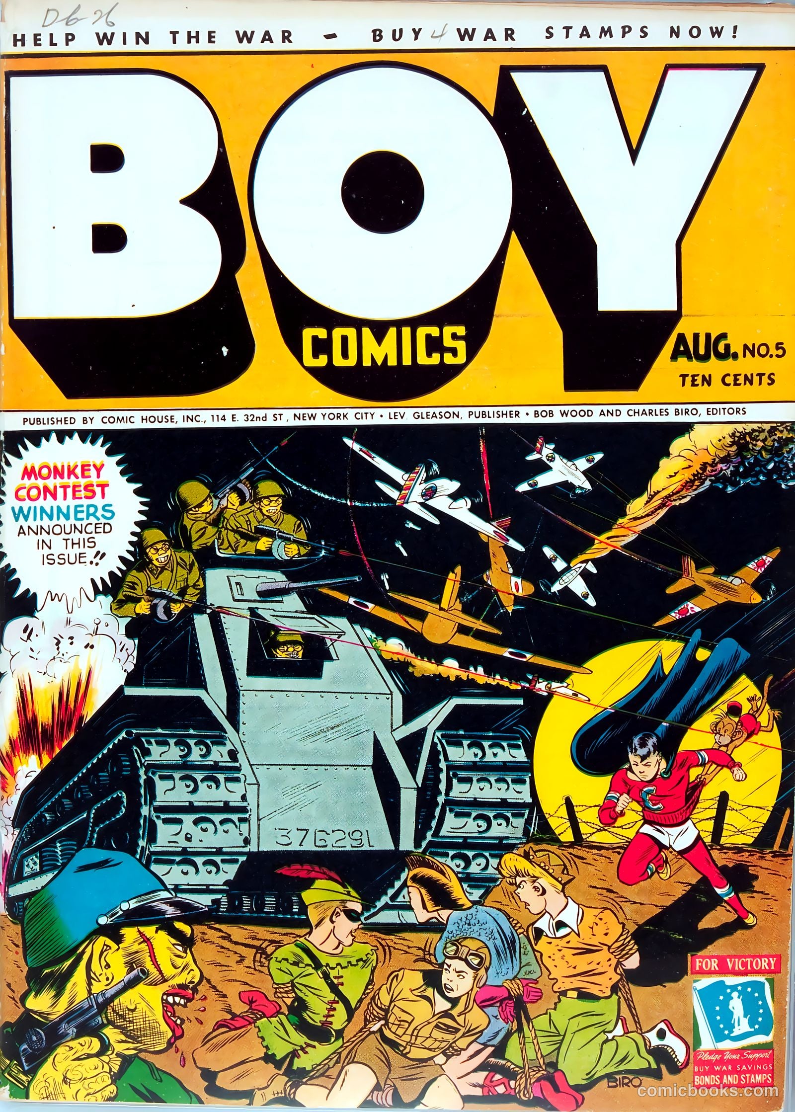 Boy Comics #5 (1942) — page 1 of 67