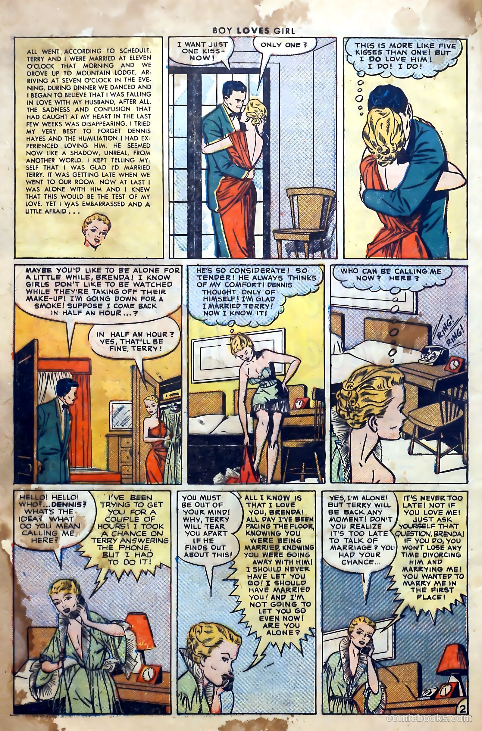 Boy Loves Girl #28 (1952, Lev Gleason Publications, Inc.) — page 4 of 37