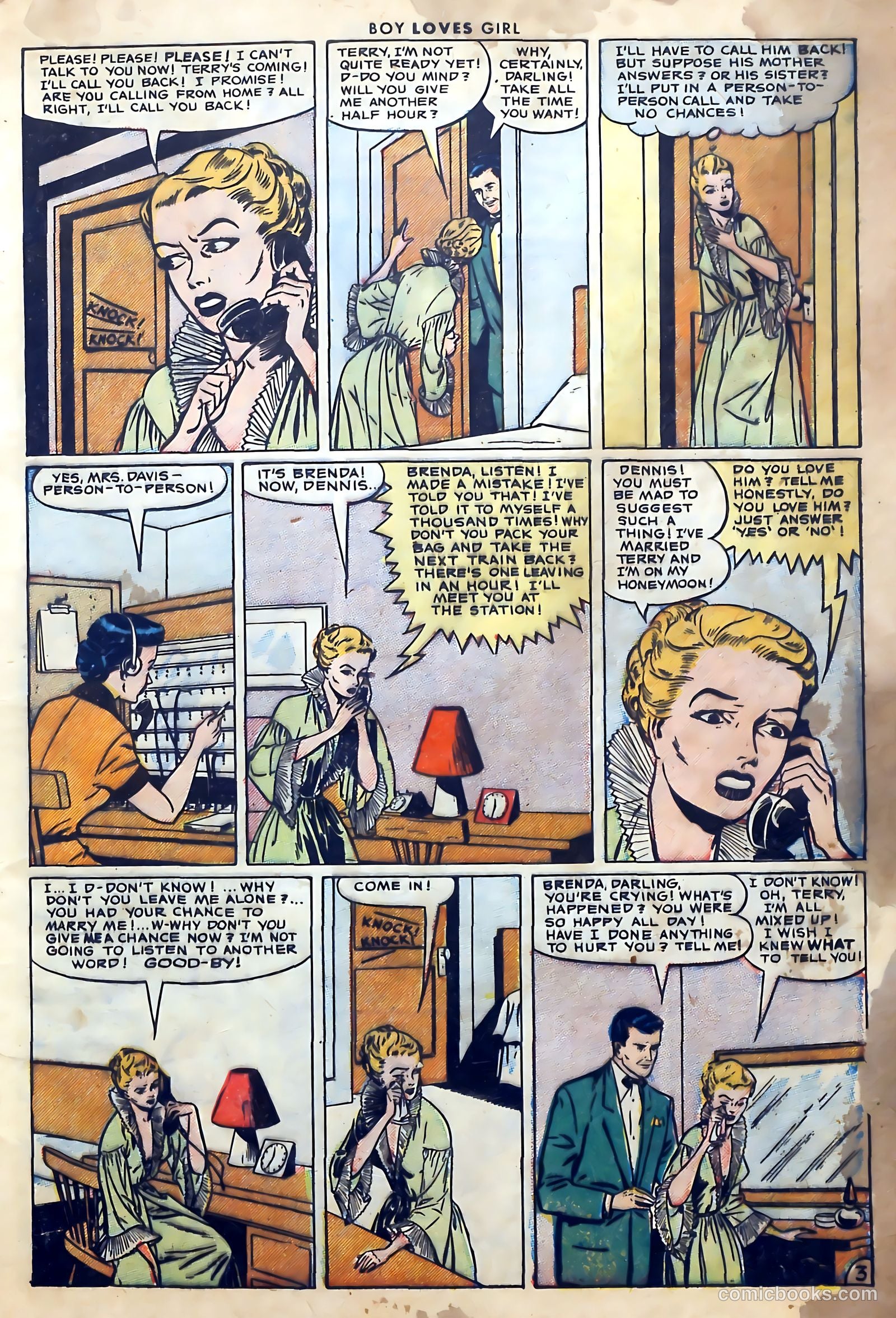 Boy Loves Girl #28 (1952, Lev Gleason Publications, Inc.) — page 5 of 37