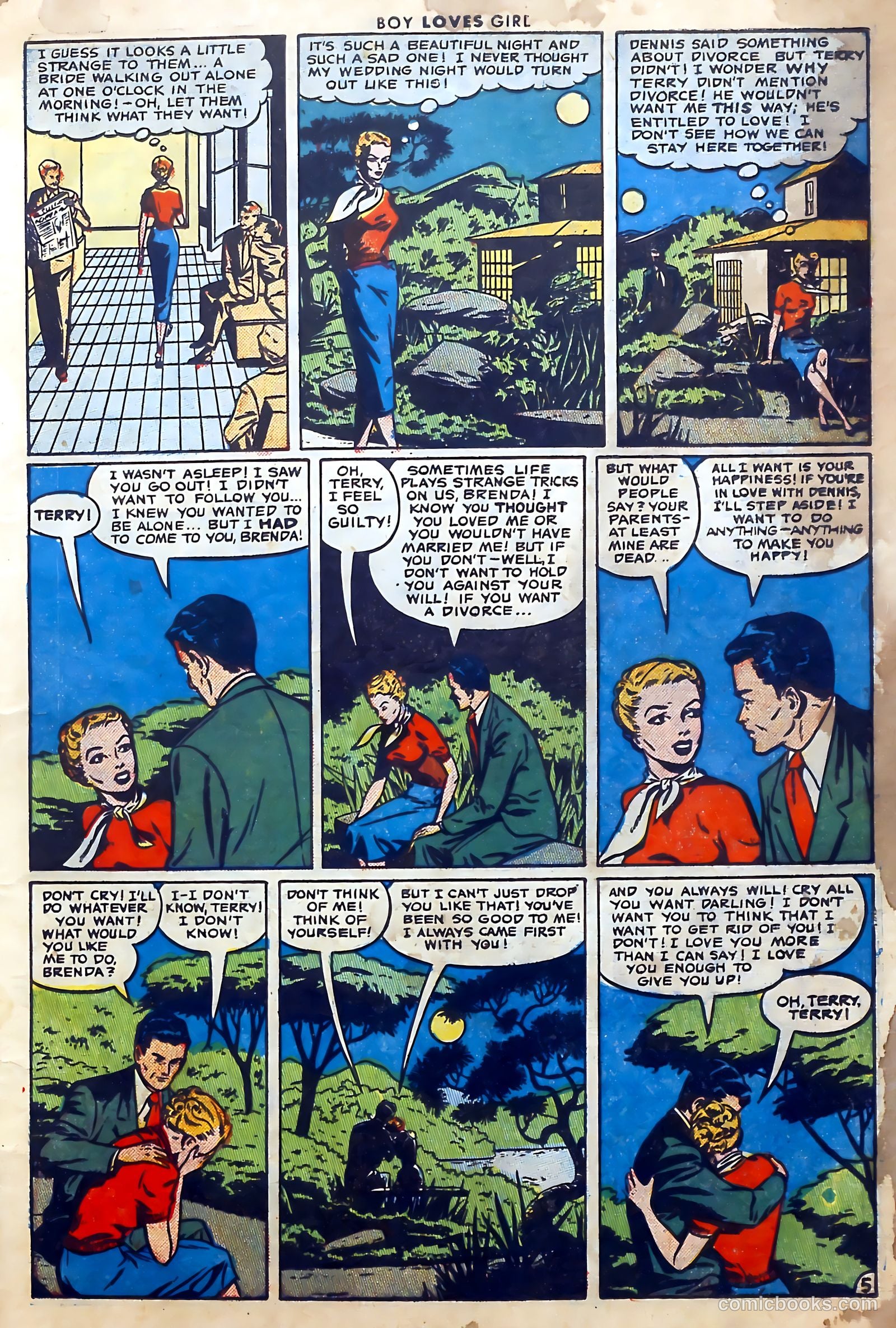 Boy Loves Girl #28 (1952, Lev Gleason Publications, Inc.) — page 7 of 37