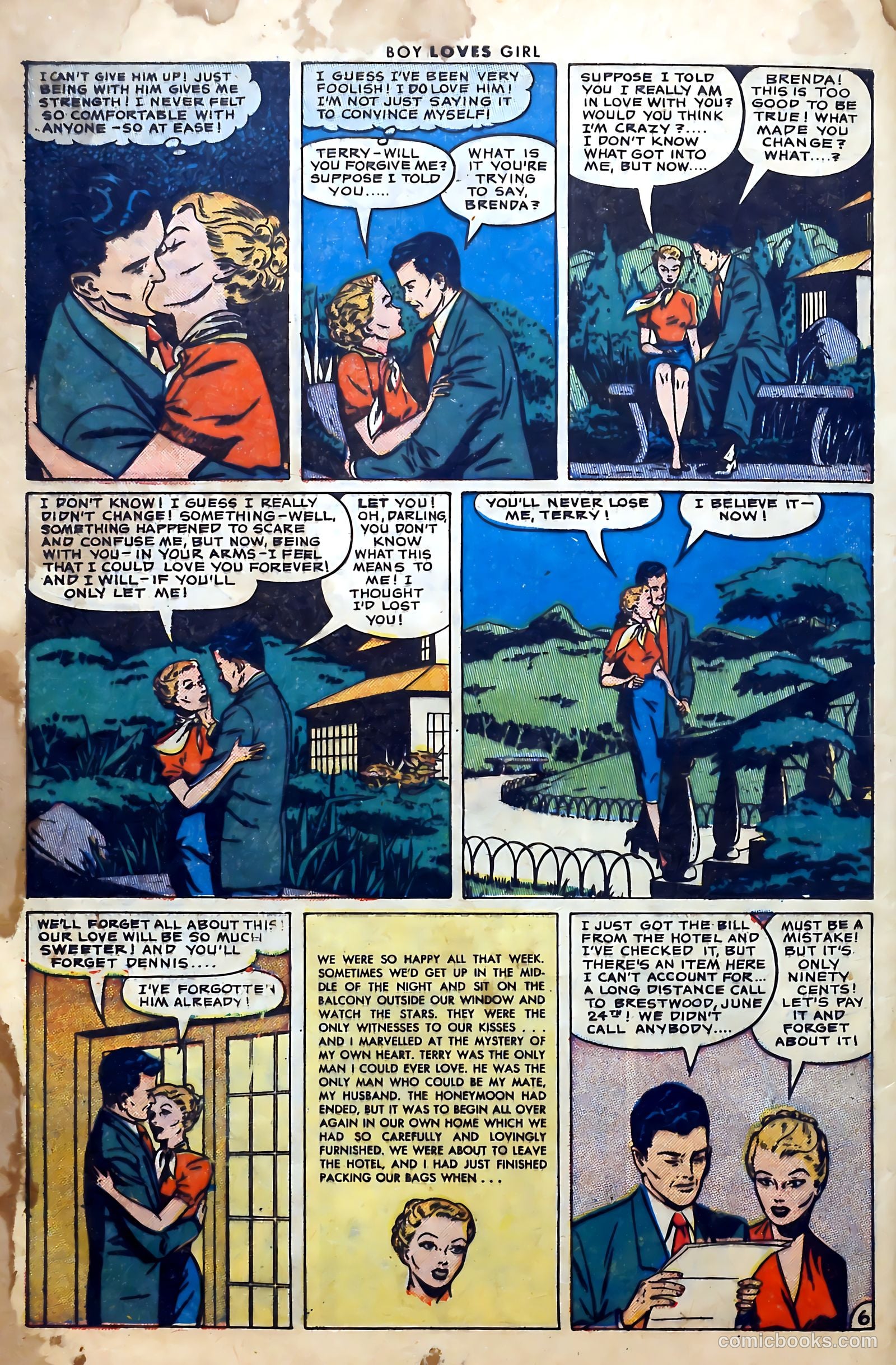 Boy Loves Girl #28 (1952, Lev Gleason Publications, Inc.) — page 8 of 37