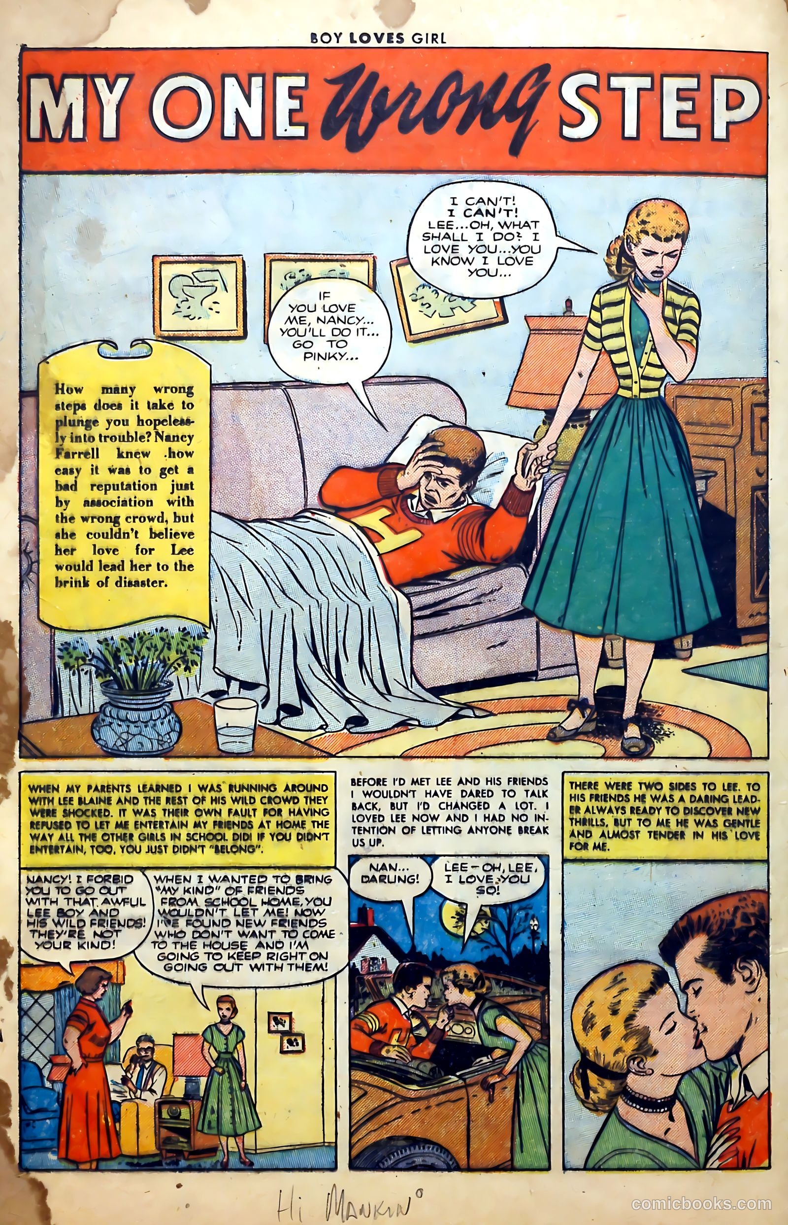 Boy Loves Girl #28 (1952, Lev Gleason Publications, Inc.) — page 12 of 37
